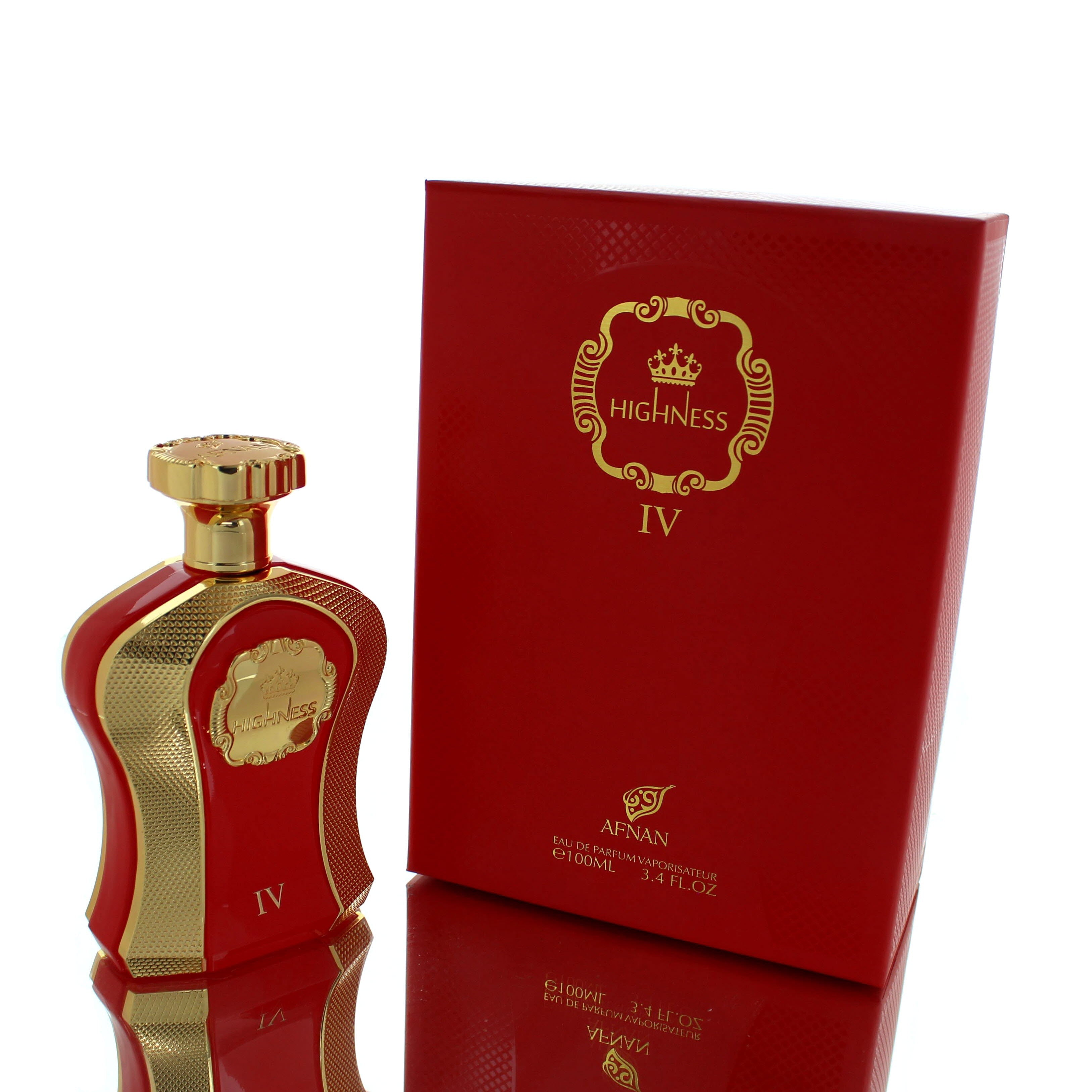 Afnan IV Her Highness Red EDP W 100ml Boxed **RARE**