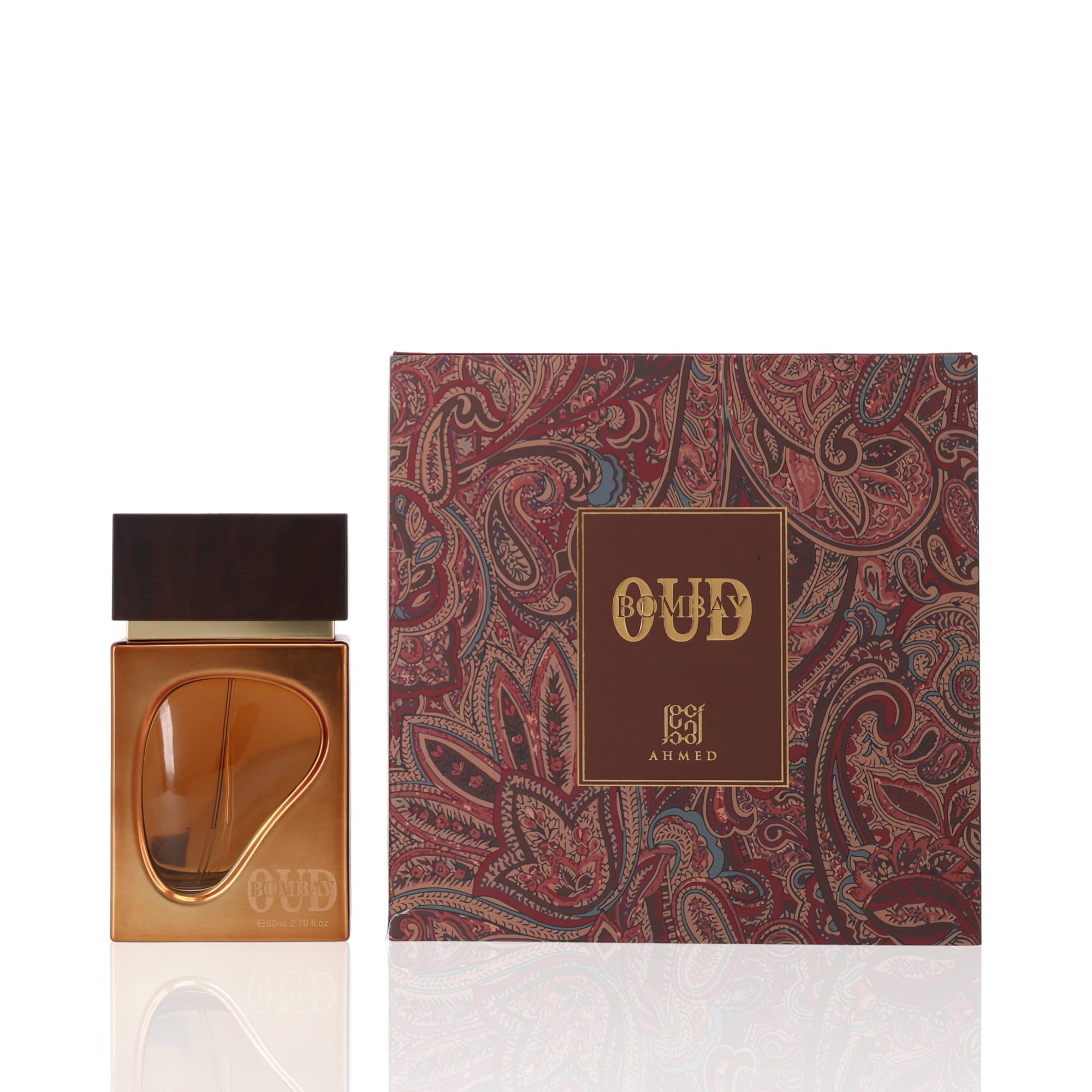 Ahmed Al Maghribi Bombay Oud EDP M 80ml Boxed