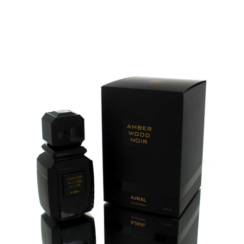 Ajmal Amber Wood Noir Edition EDP M 100ml Boxed **RARE**