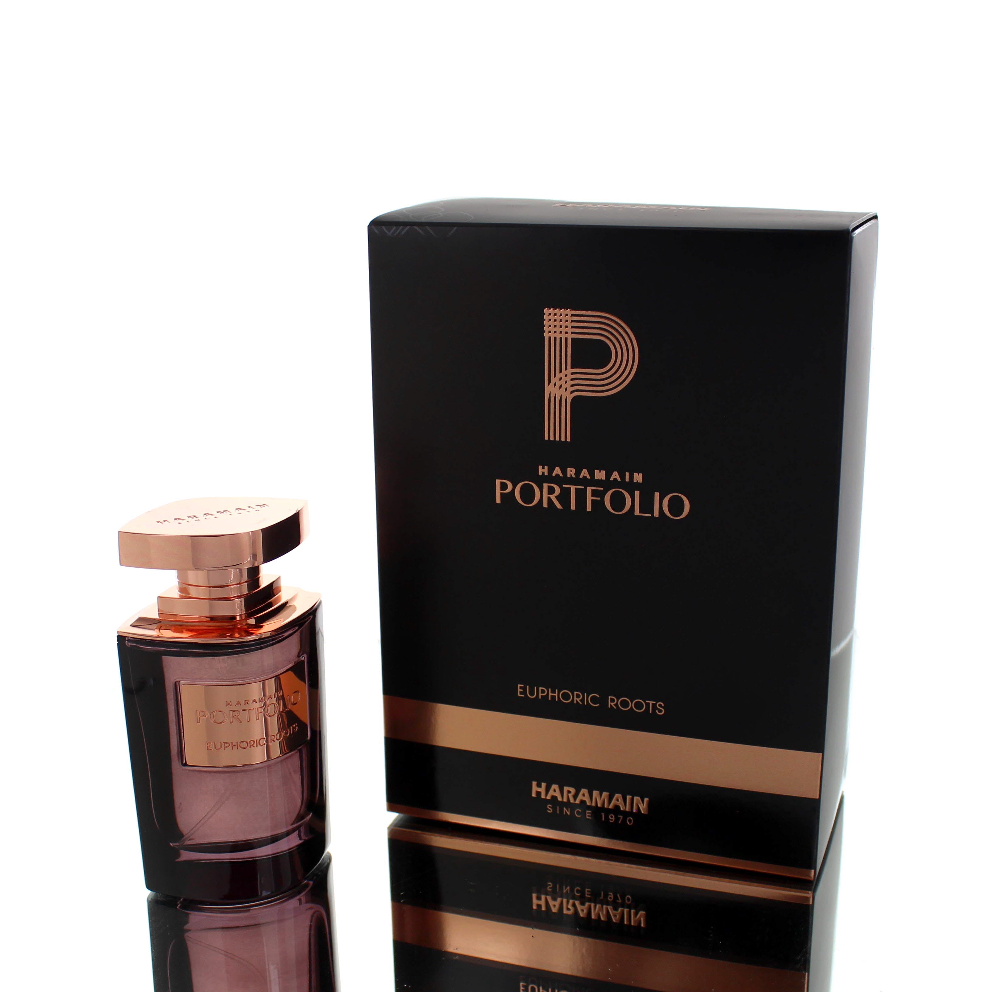 Al Haramain Portfolio Euphoric Roots M 75ml Boxed **RARE**