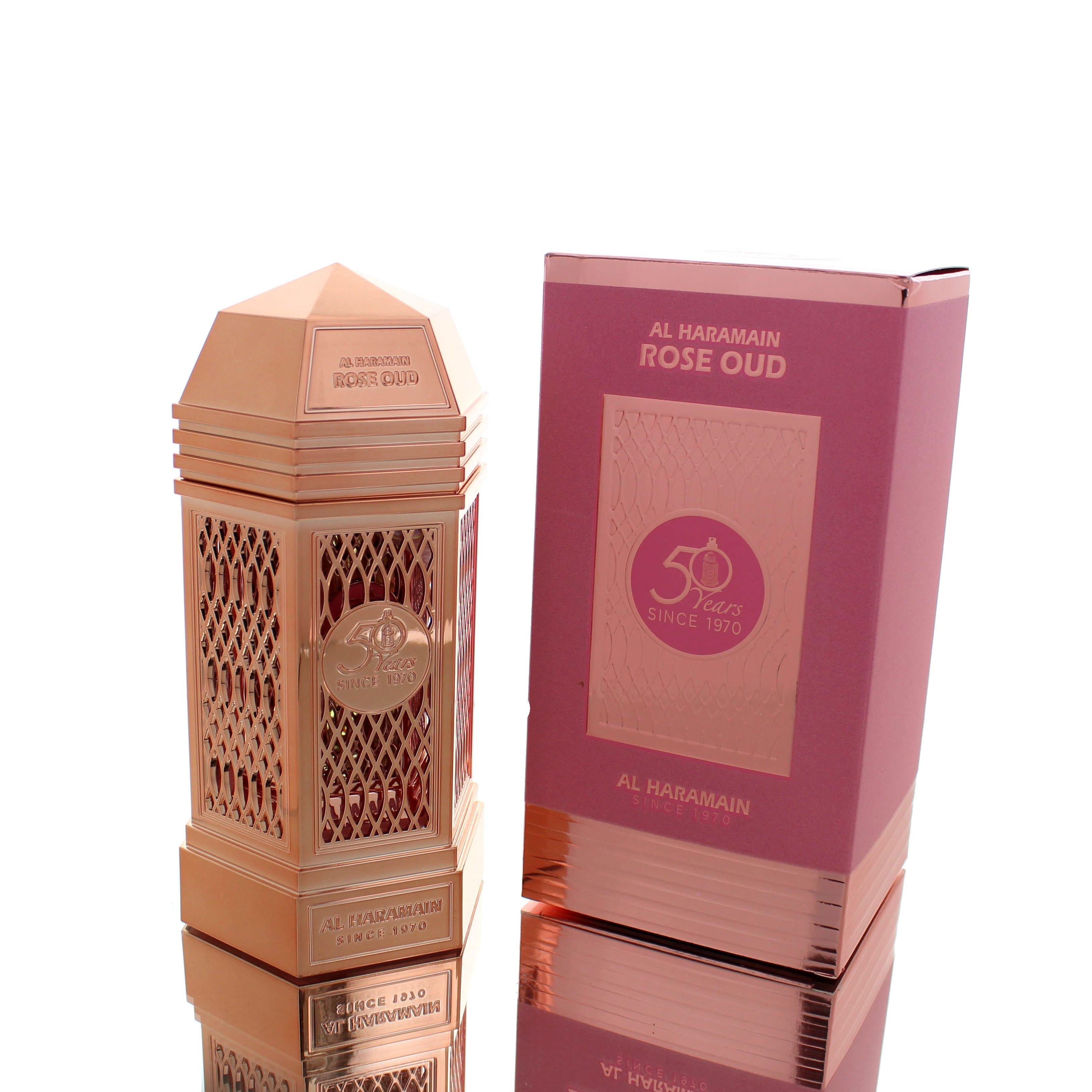 Al Haramain Rose Oud EDP M 100ml Boxed **RARE**