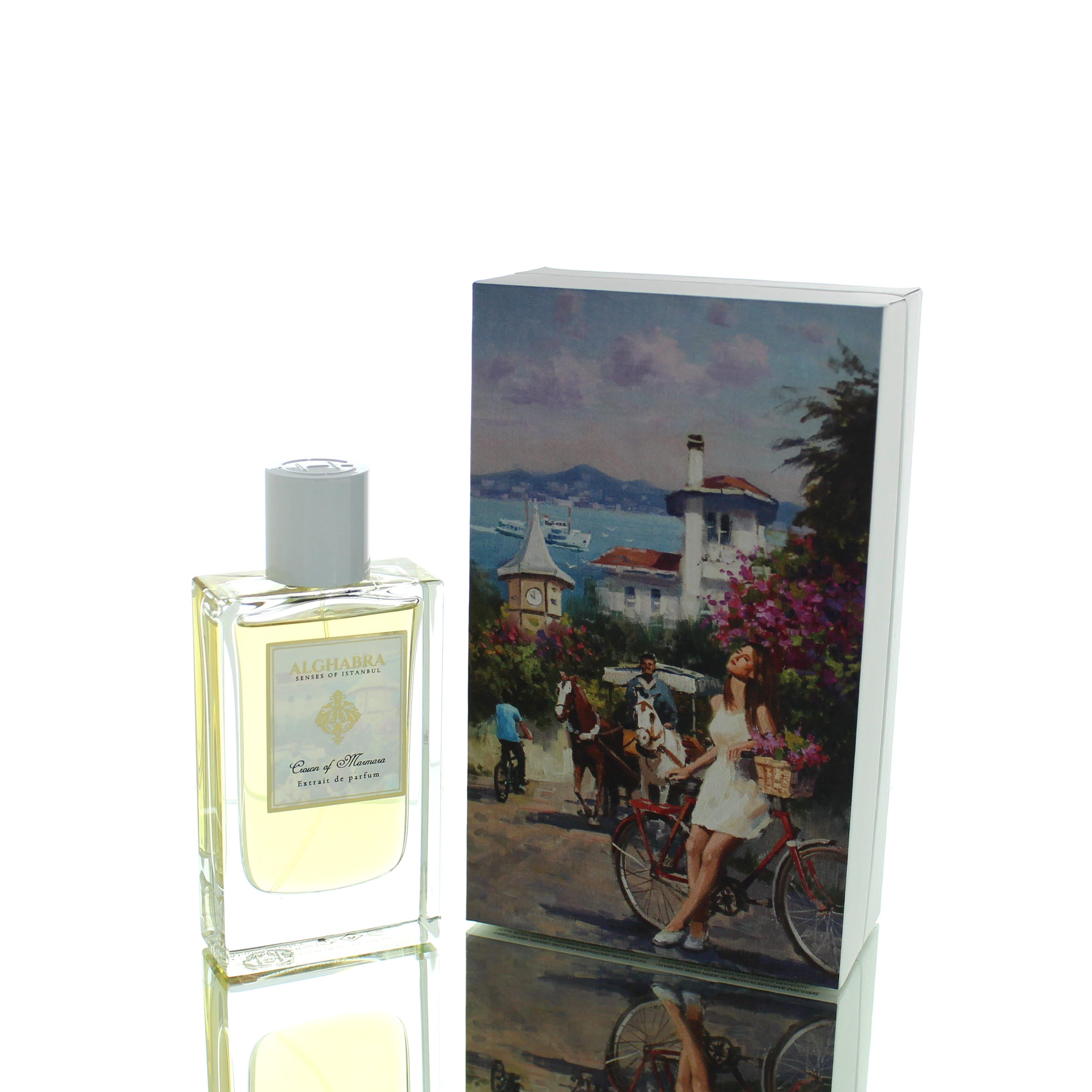 Alghabra Senses of Istanbul Crown Of Marmara Extrait De Parfum M 50ml Boxed **RARE**