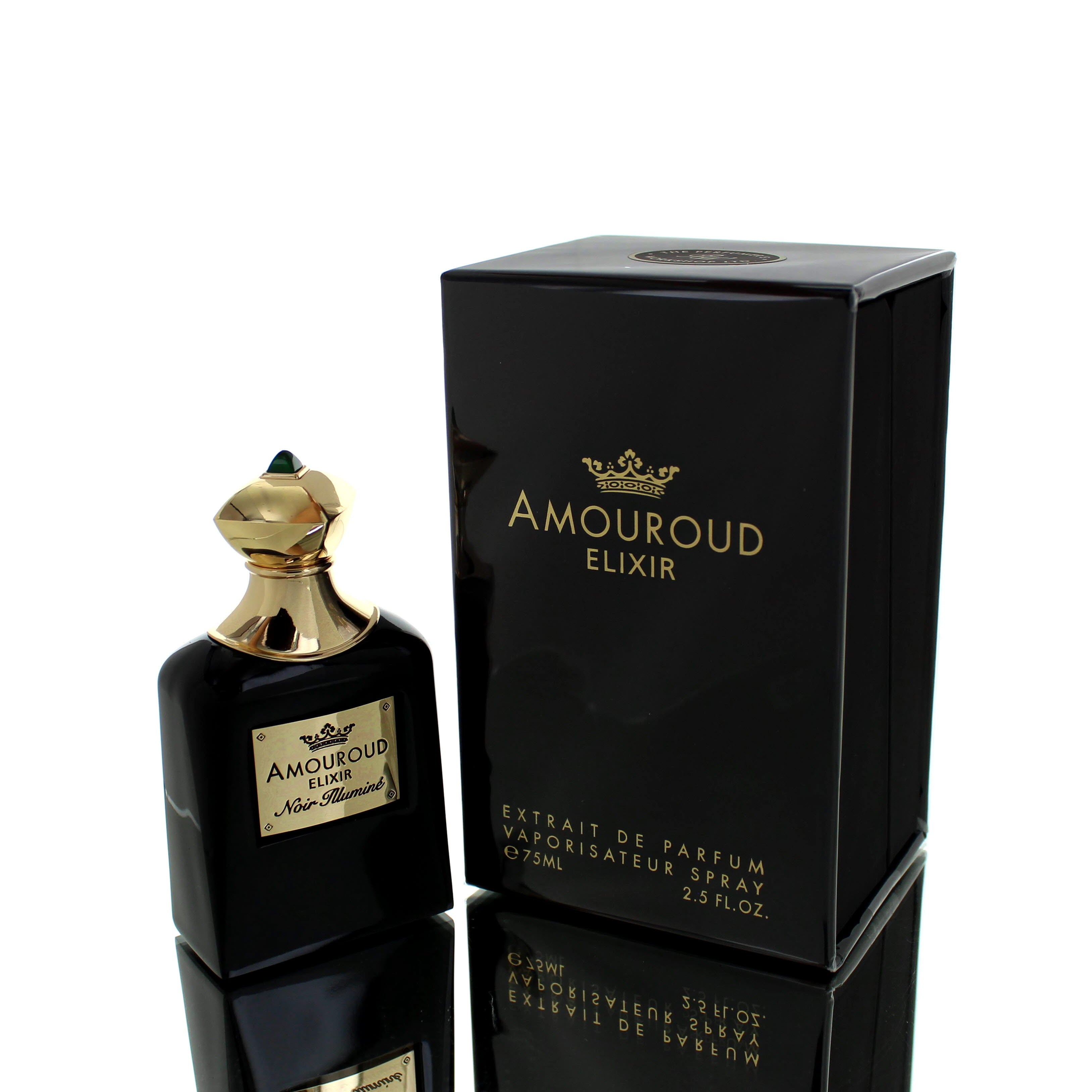 Amouroud Elixir Noir Illumine M Extrait De Parfum M 75ml Boxed **RARE**