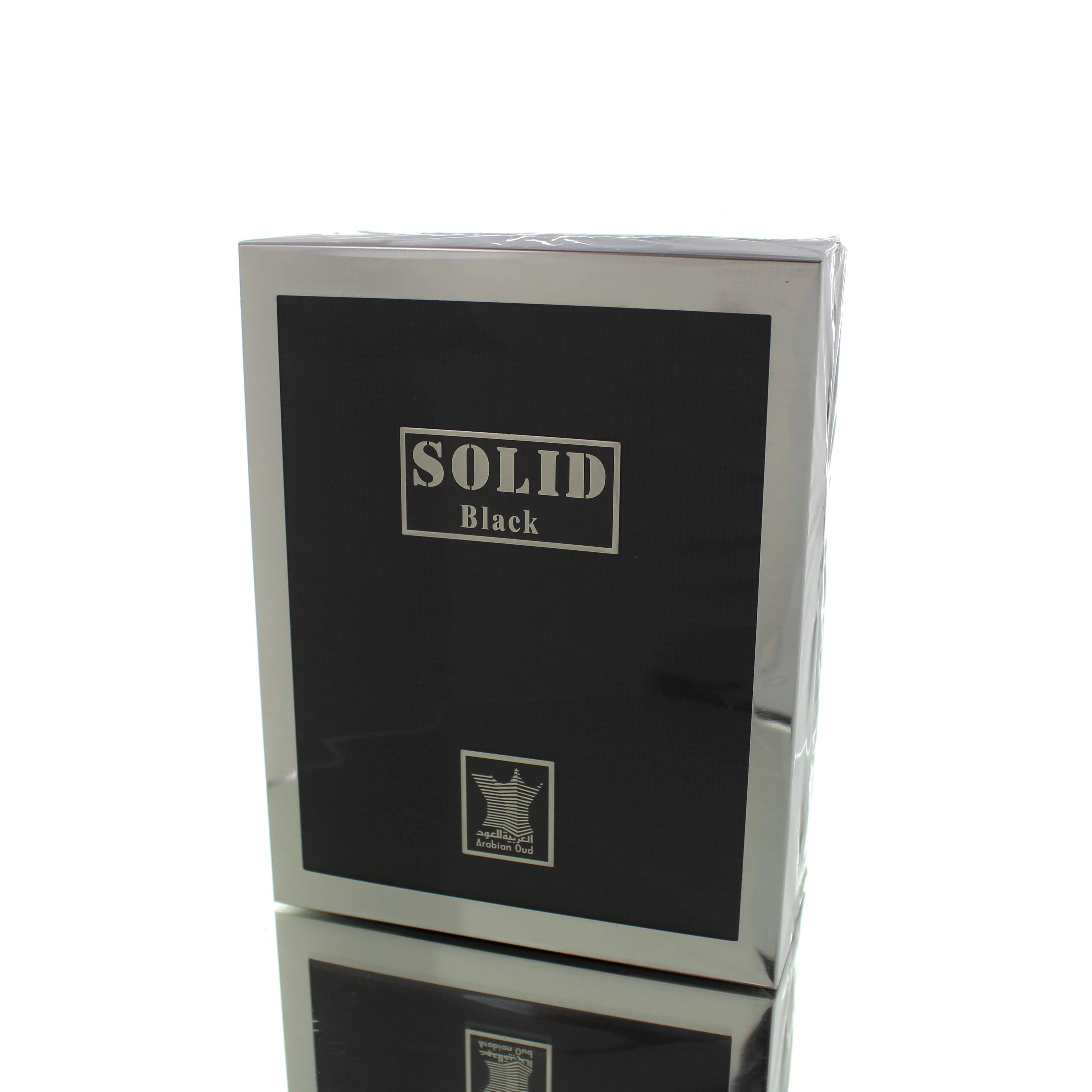 Arabian Oud Solid Black EDP M 100ml Boxed **RARE**