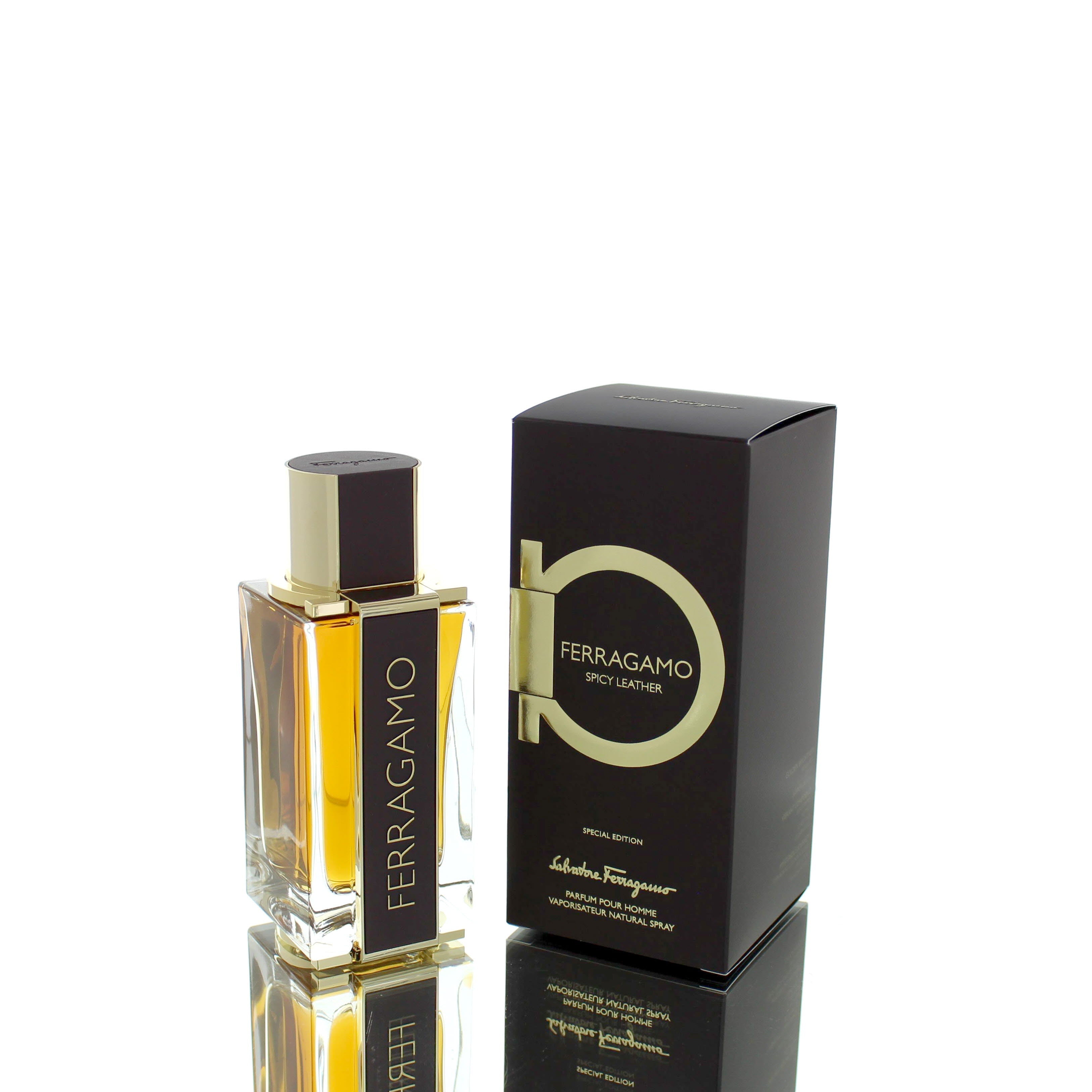 Ferragamo Spicy Leather By Salvatore Ferragamo EDP M 100ml Boxed