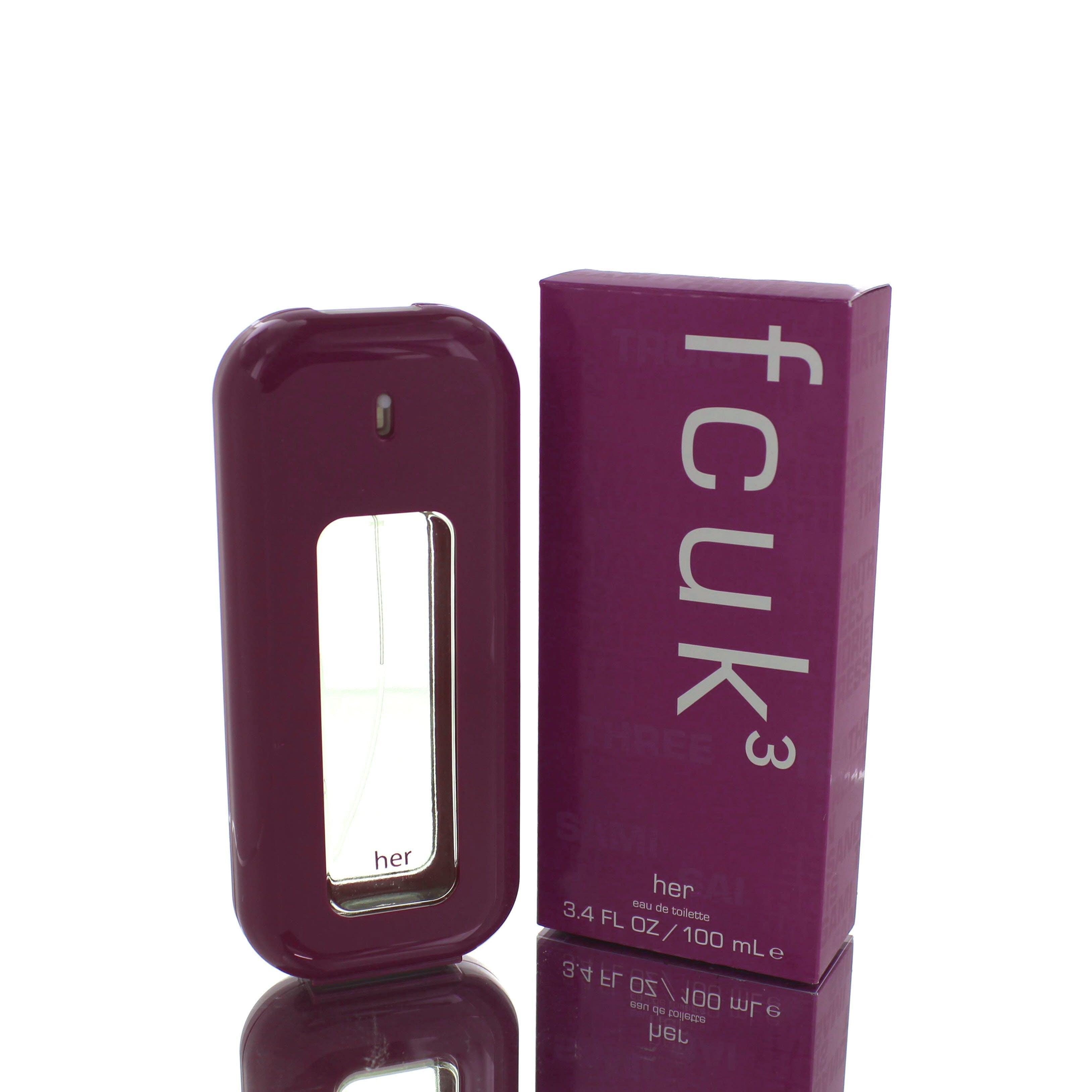 French Connection Fcuk 3 (Purple) W 100ml Boxed