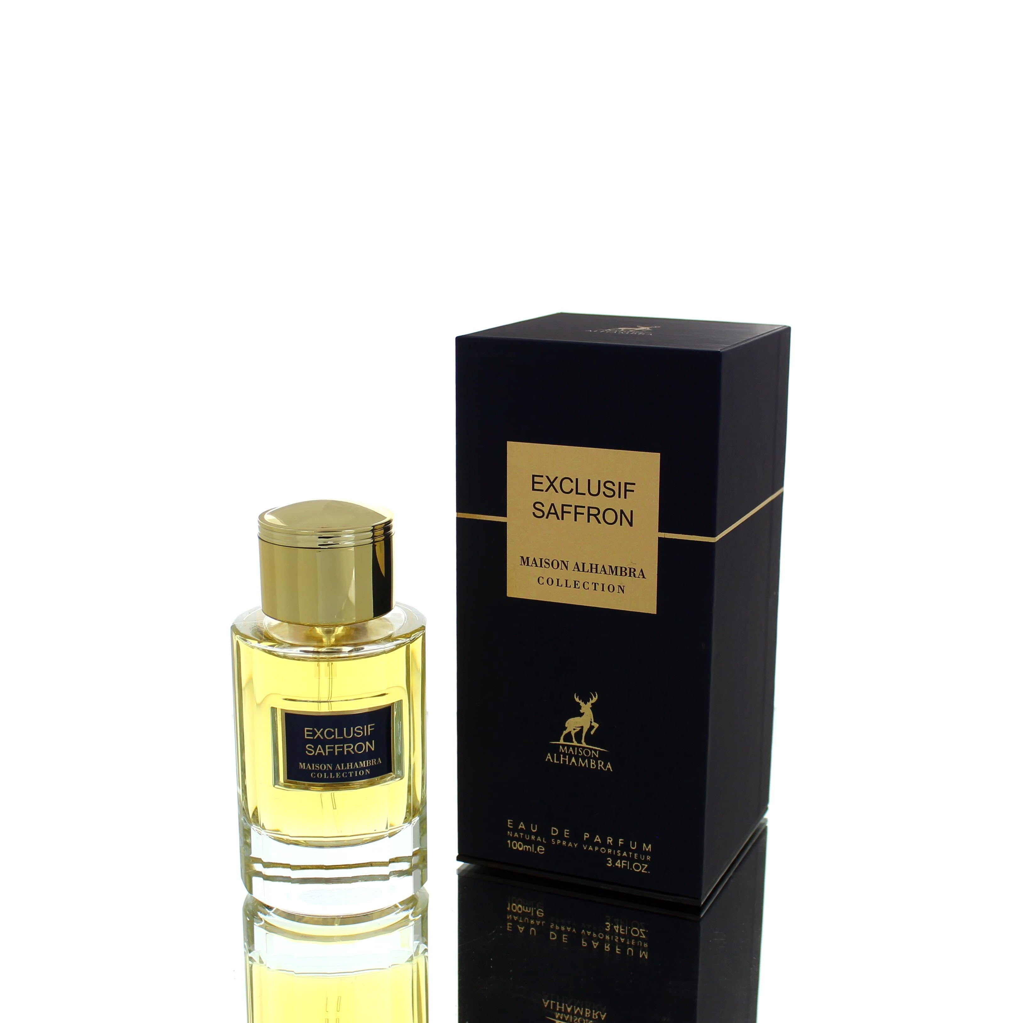 Lattafa Alhambra Exclusif Saffron EDP M 100ml Boxed