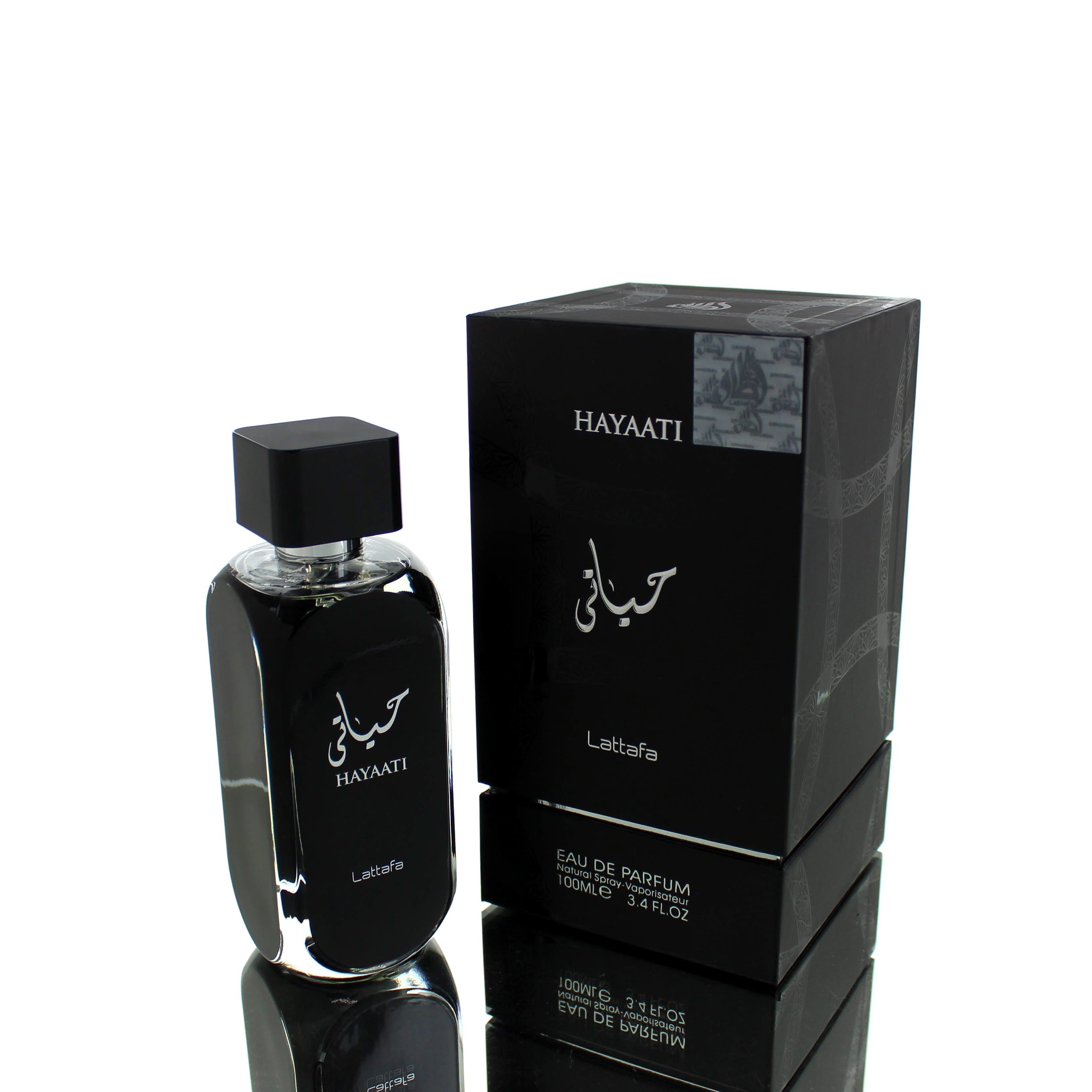 Lattafa Hayati Black M EDP 100ml Boxed