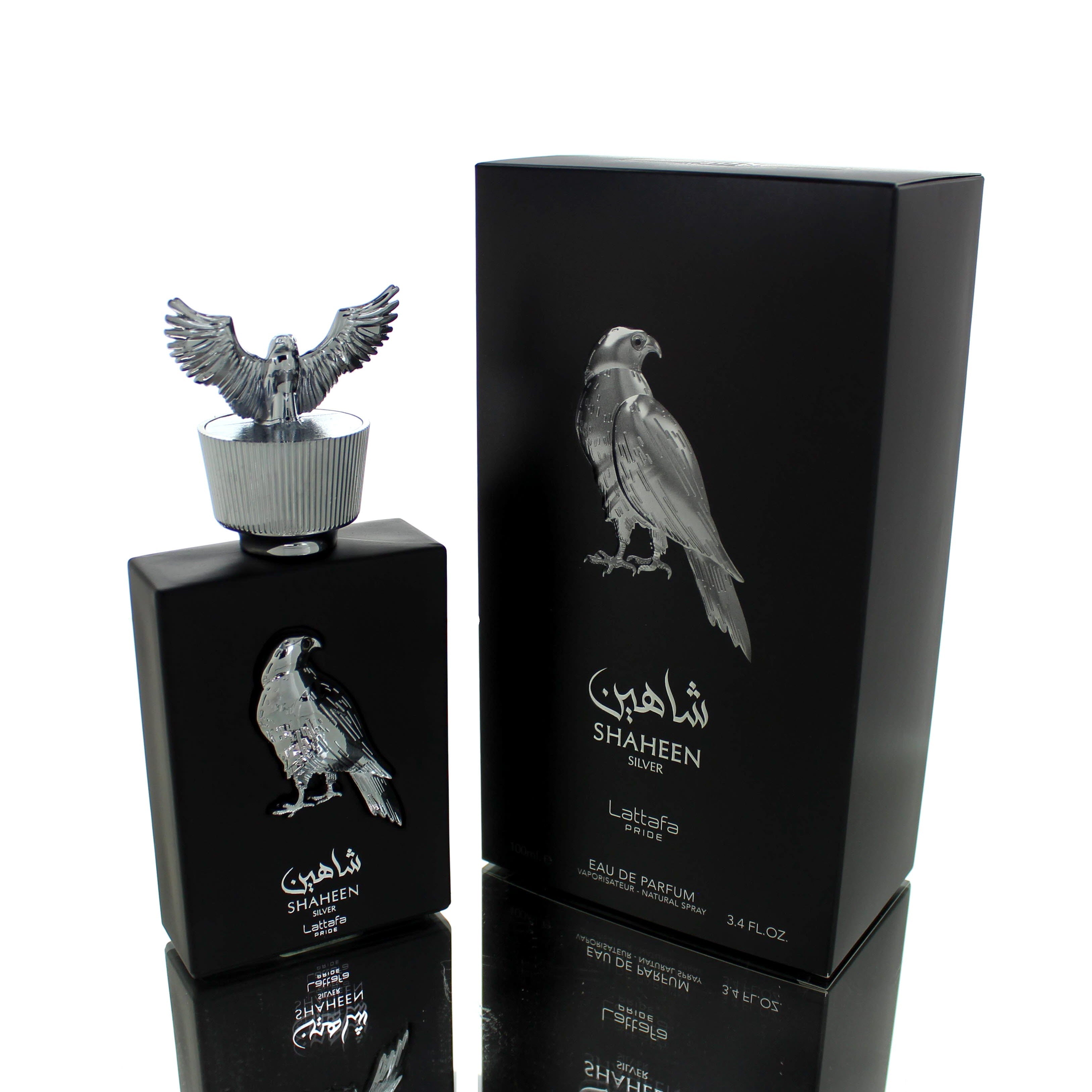 Lattafa Shaheen Silver EDP M 100ml Boxed