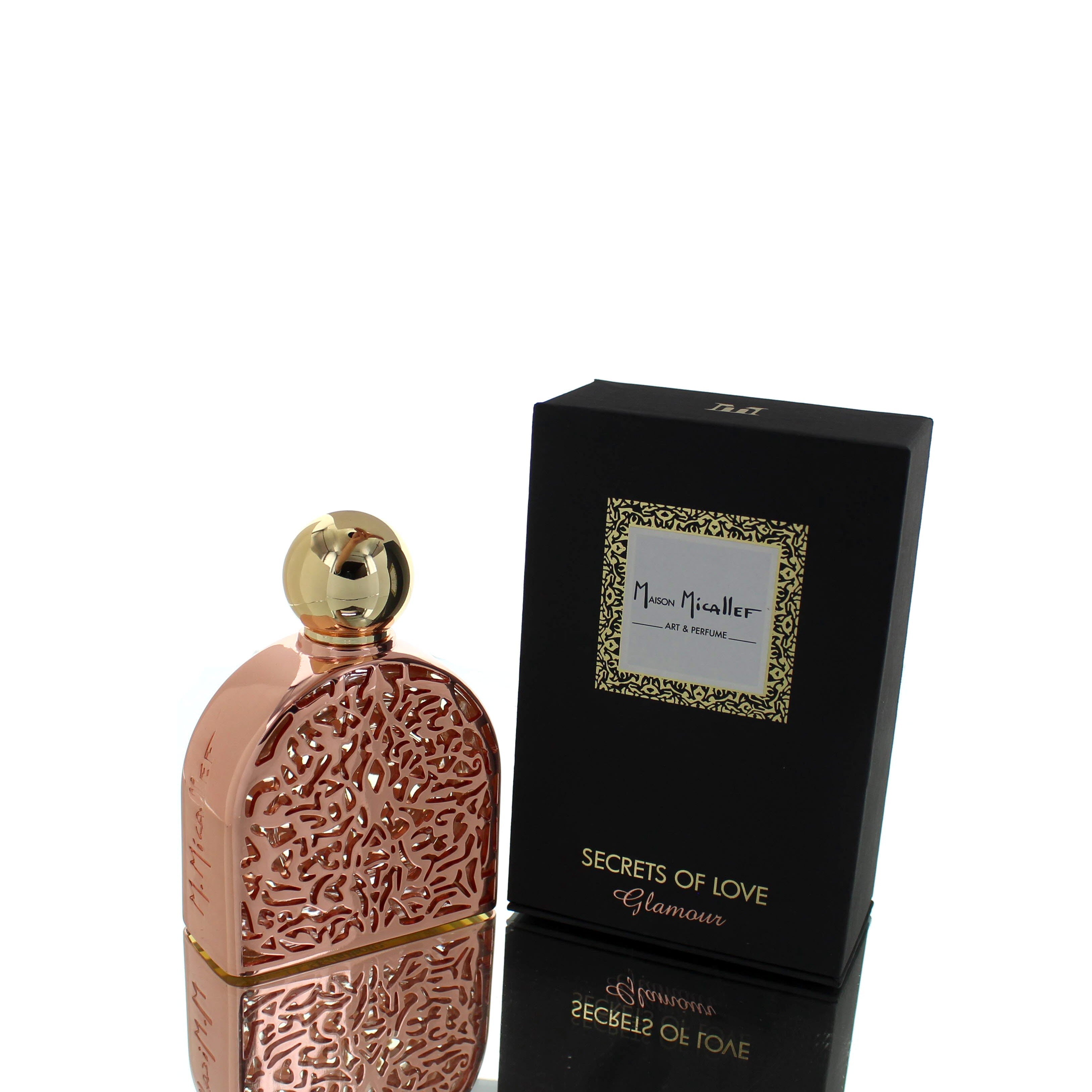 M. Micallef Secrets of Love Glamour EDP M 100ml Boxed **RARE**