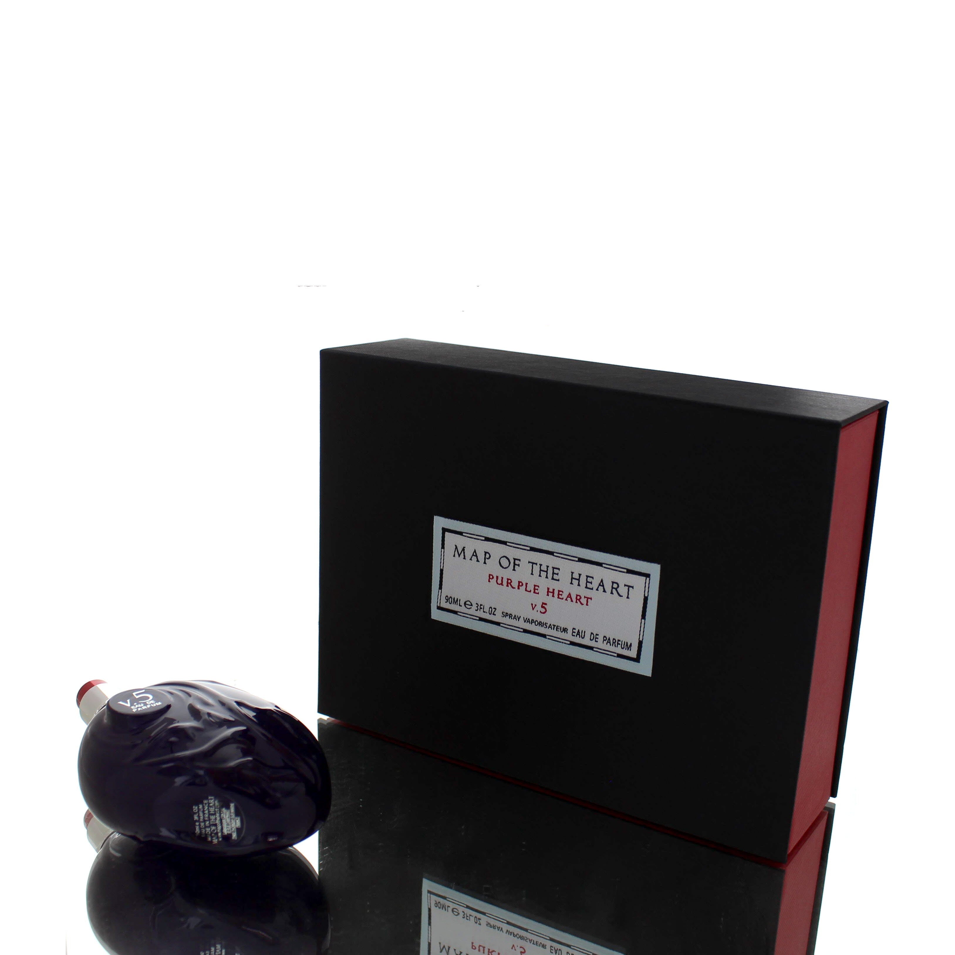 Map of the Heart Purple Heart V 5 EDP M 90ml Boxed **RARE**