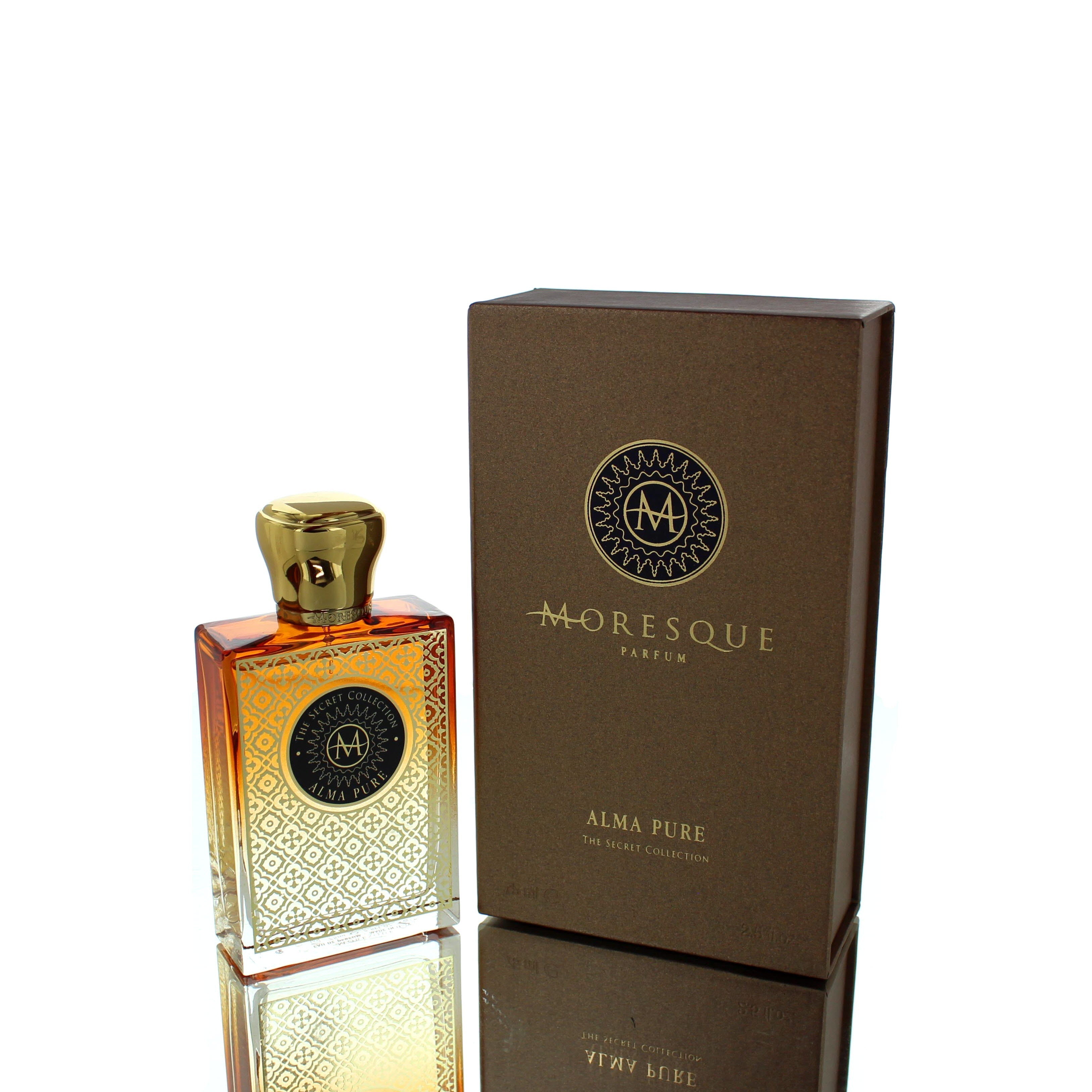 Moresque The Secret Collection Alma Pure W 75ml Boxed **RARE**