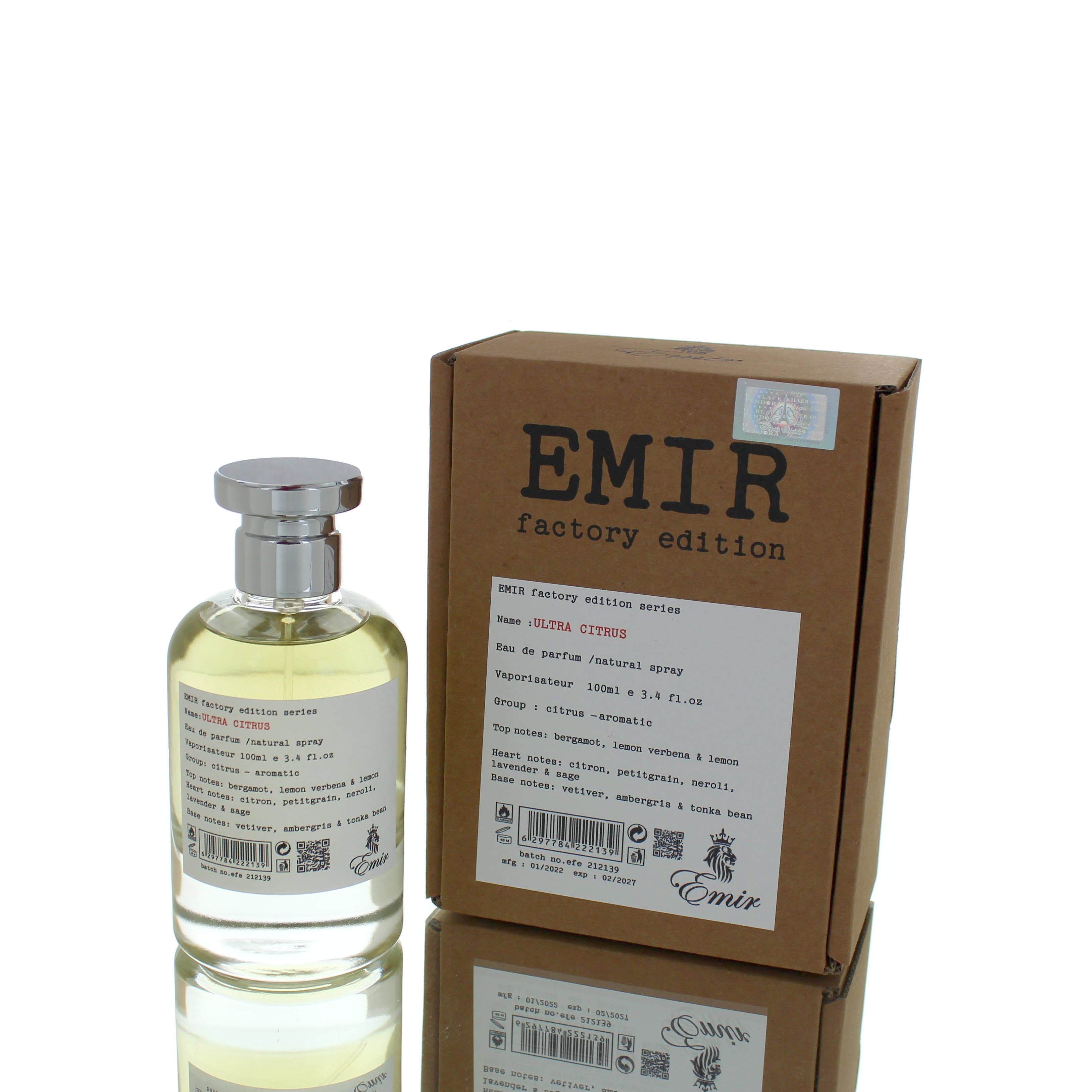 Paris Corner Emir Ultra Citrus EDP M 100ml Boxed