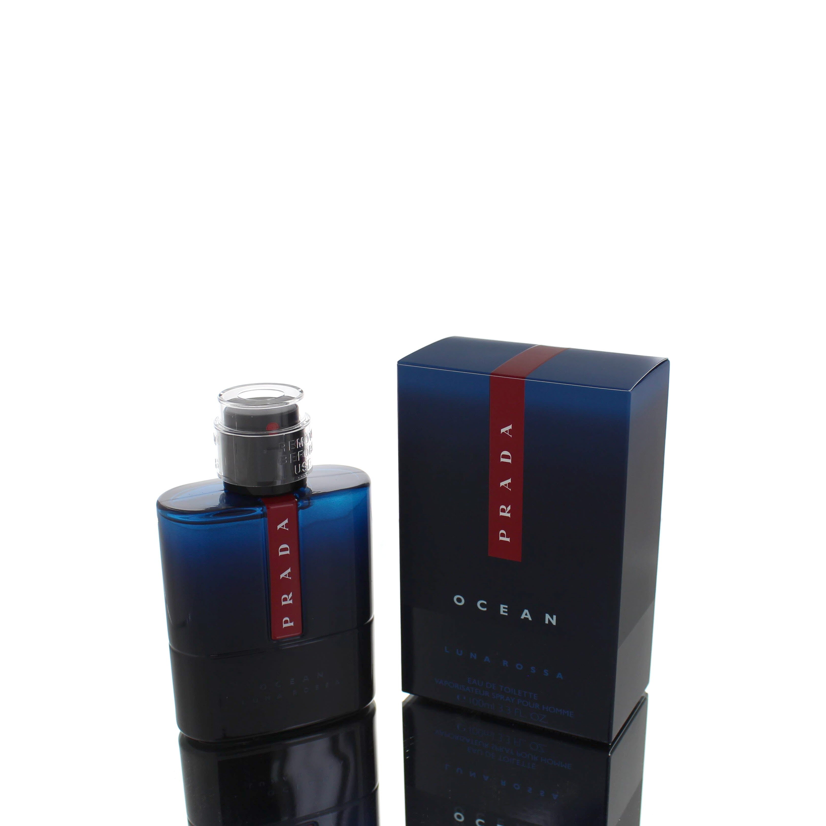 Set - Prada Luna Rossa Ocean EDT M 100ml Gift Set
