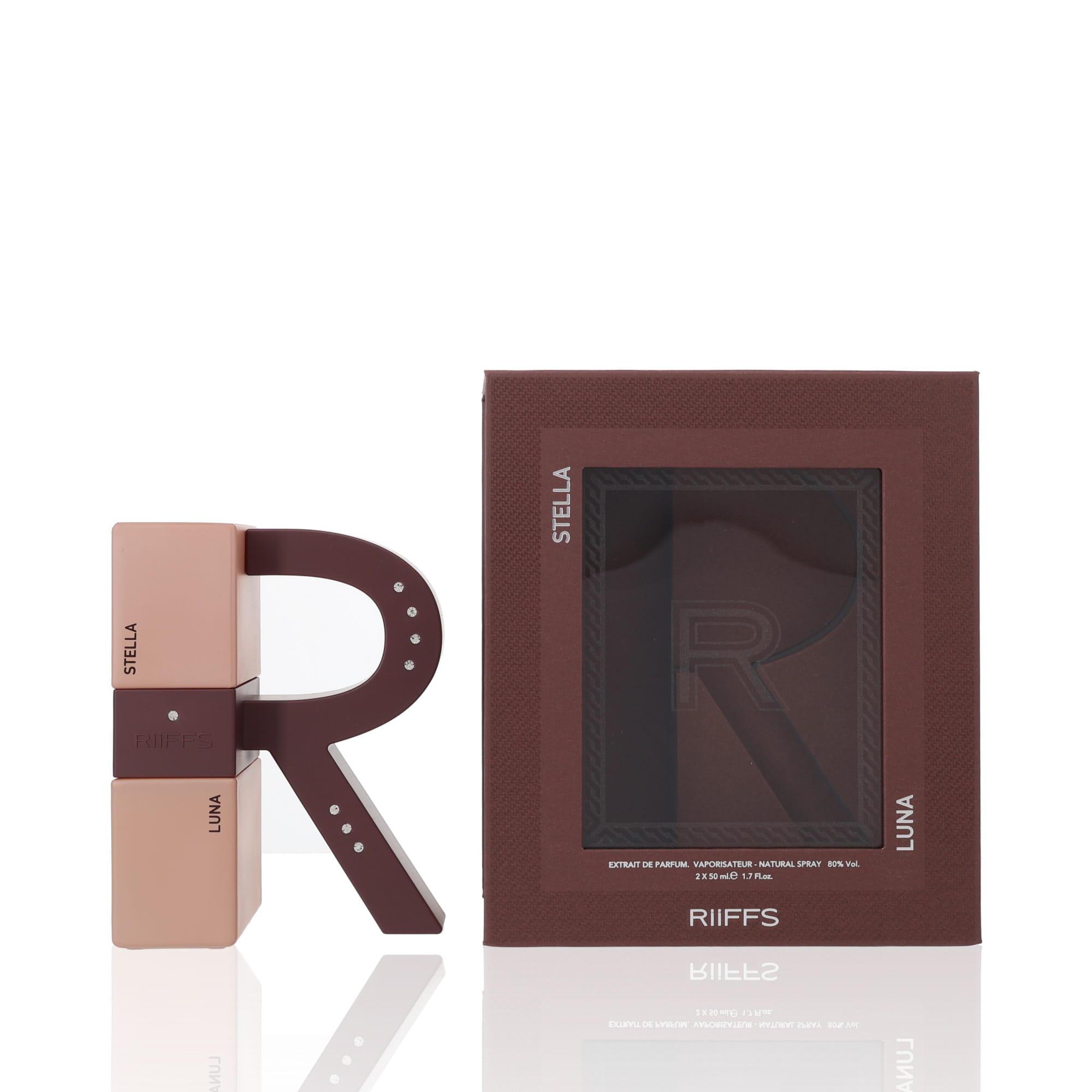 Riiffs Stella & Luna (50ml each) EDP W 100ml Boxed