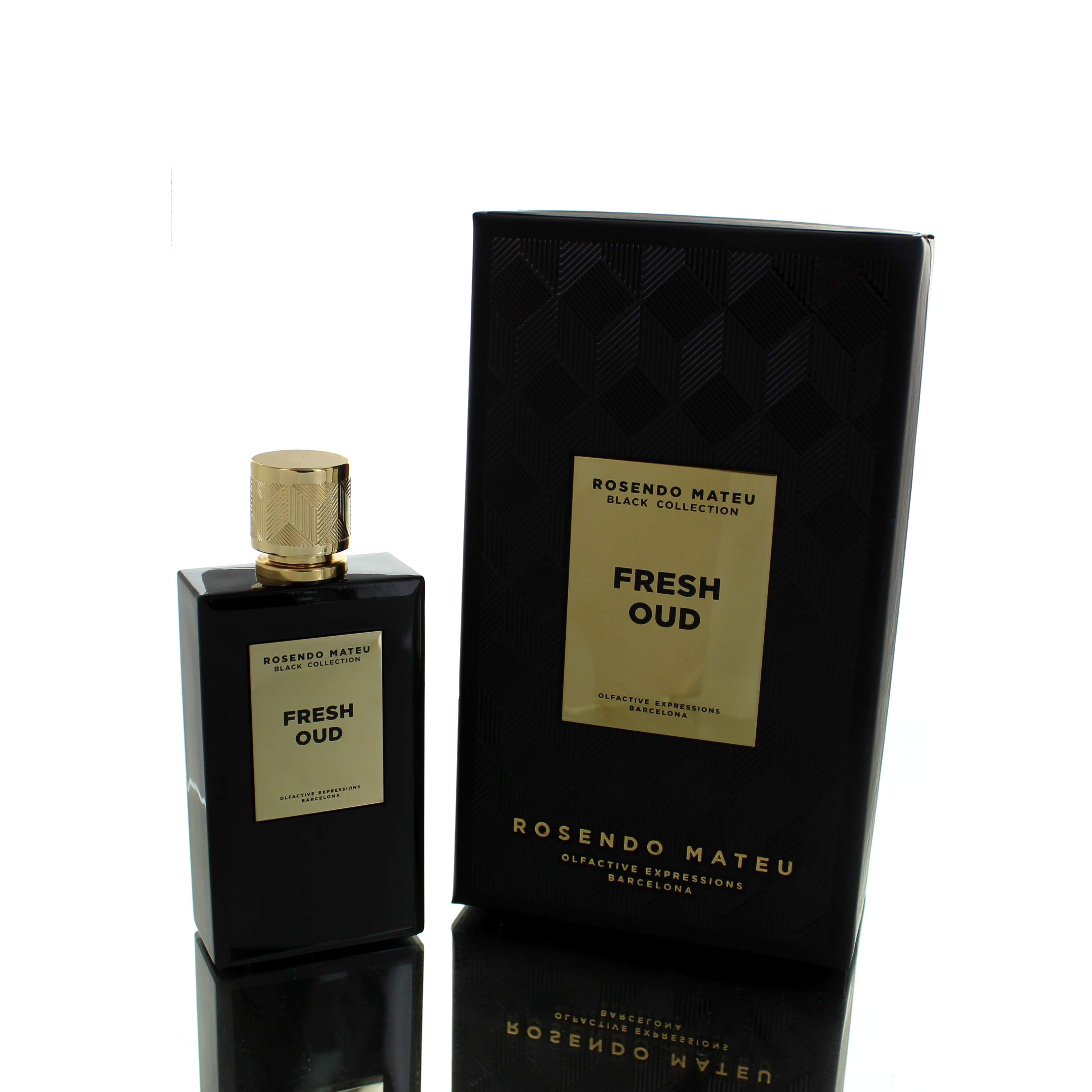 Rosendo Mateu Black Collection Fresh Oud Parfum M 100ml Boxed **RARE**