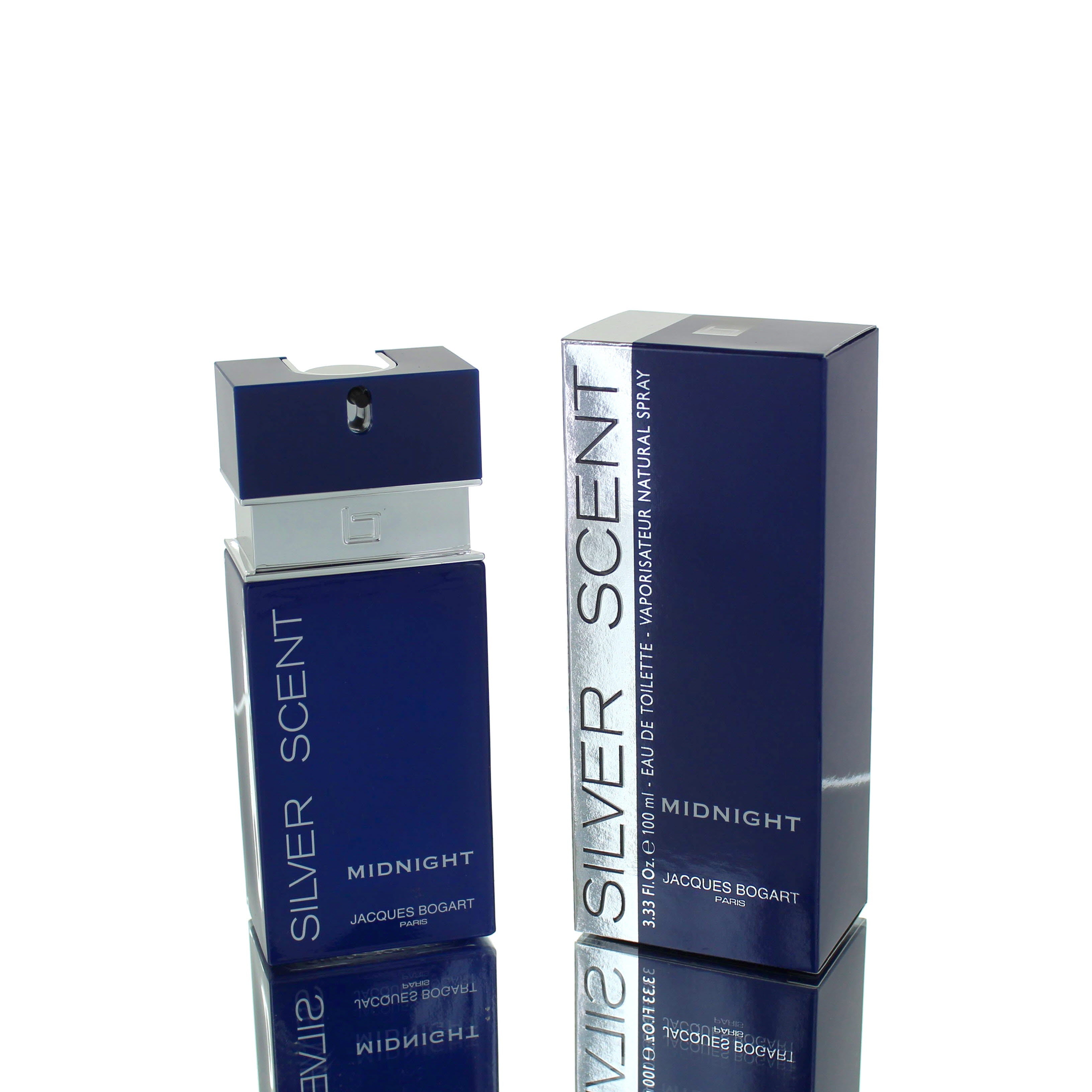Silver Scent Midnight By Jacques Bogart M 100ml Boxed **RARE**