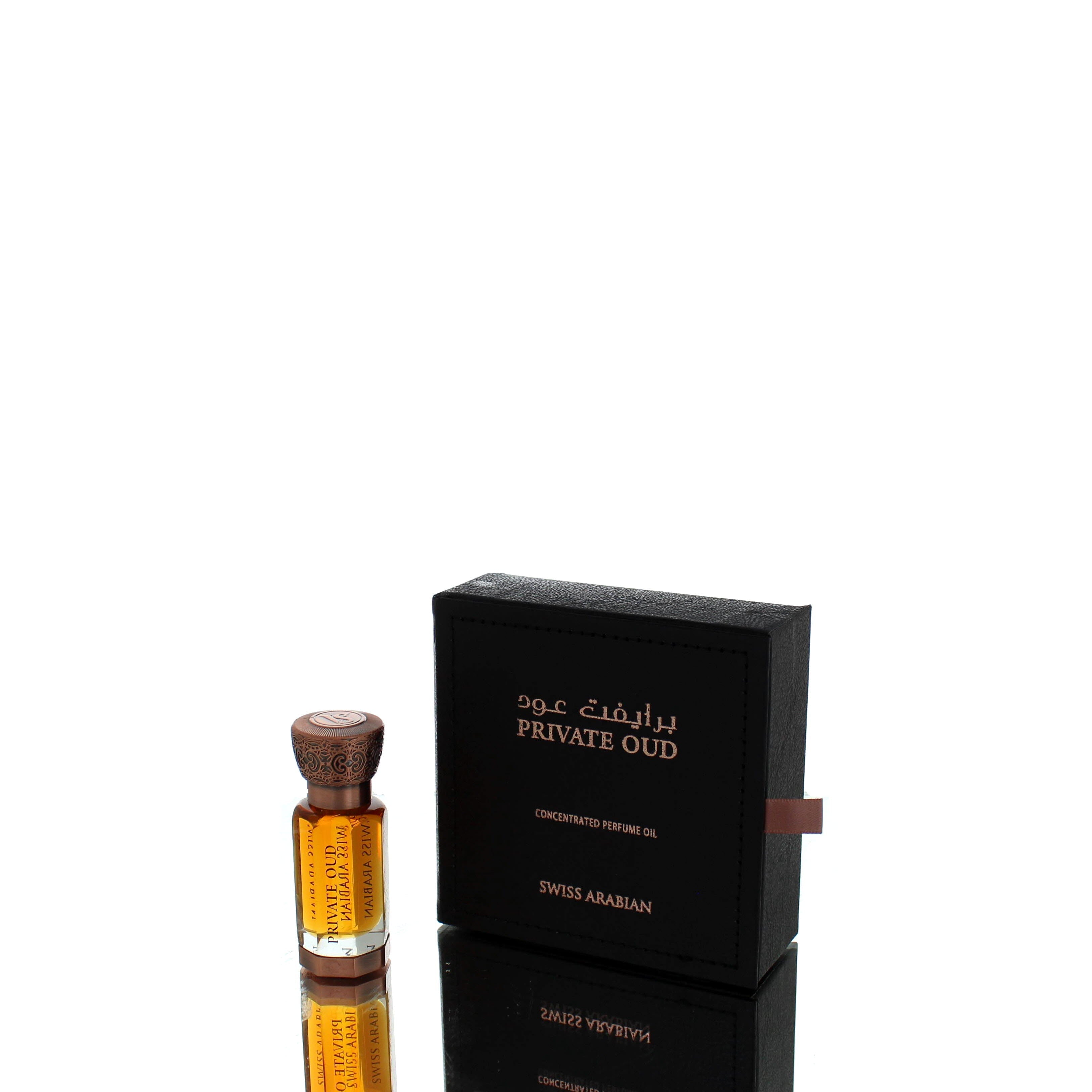 Tester - Swiss Arabian Private Oud Concentrated Perfume Oil M 12ml Tester **RARE**