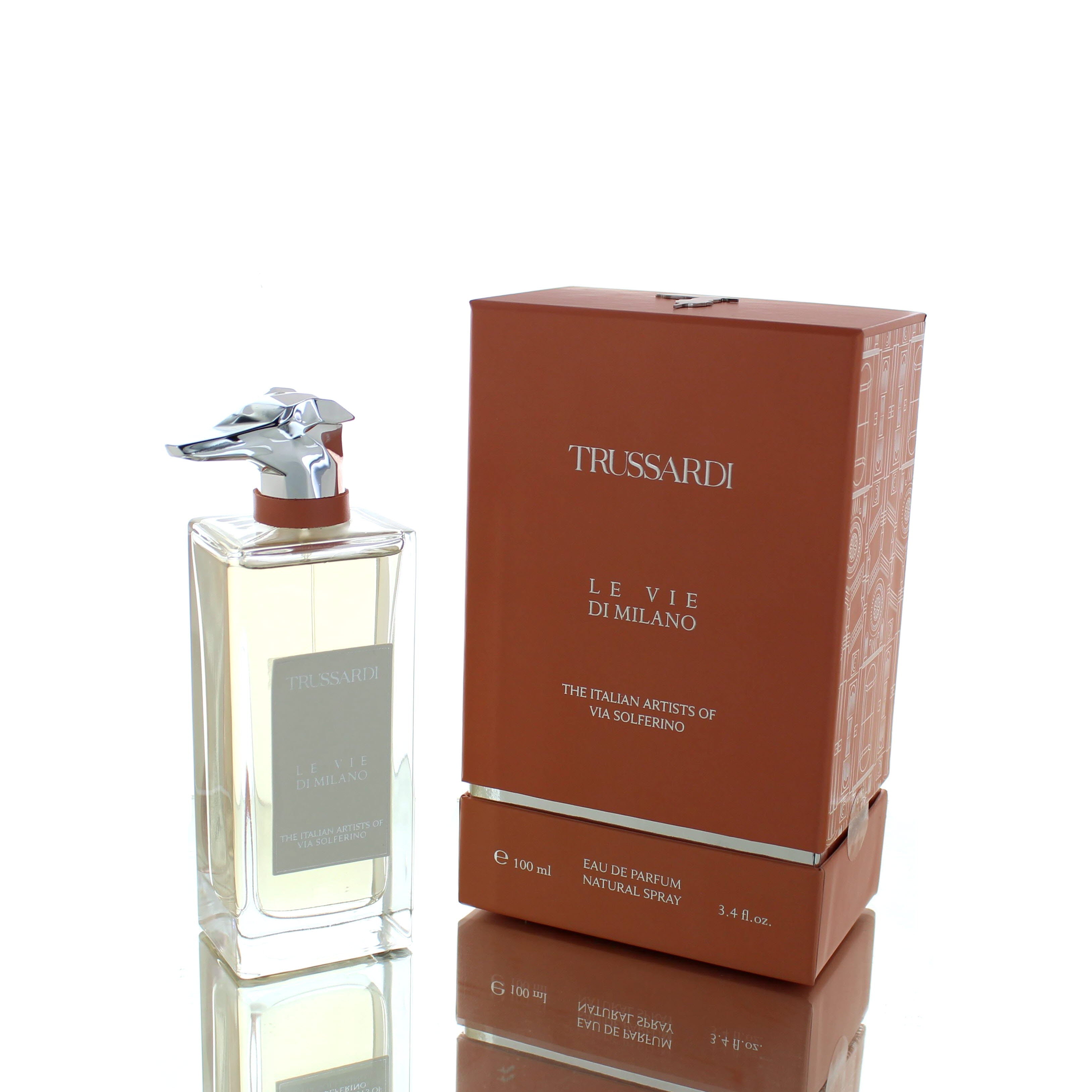 Trussardi Le Vie Di Milano Italian Artists Via Solferino EDP W 100ml Boxed **RARE**