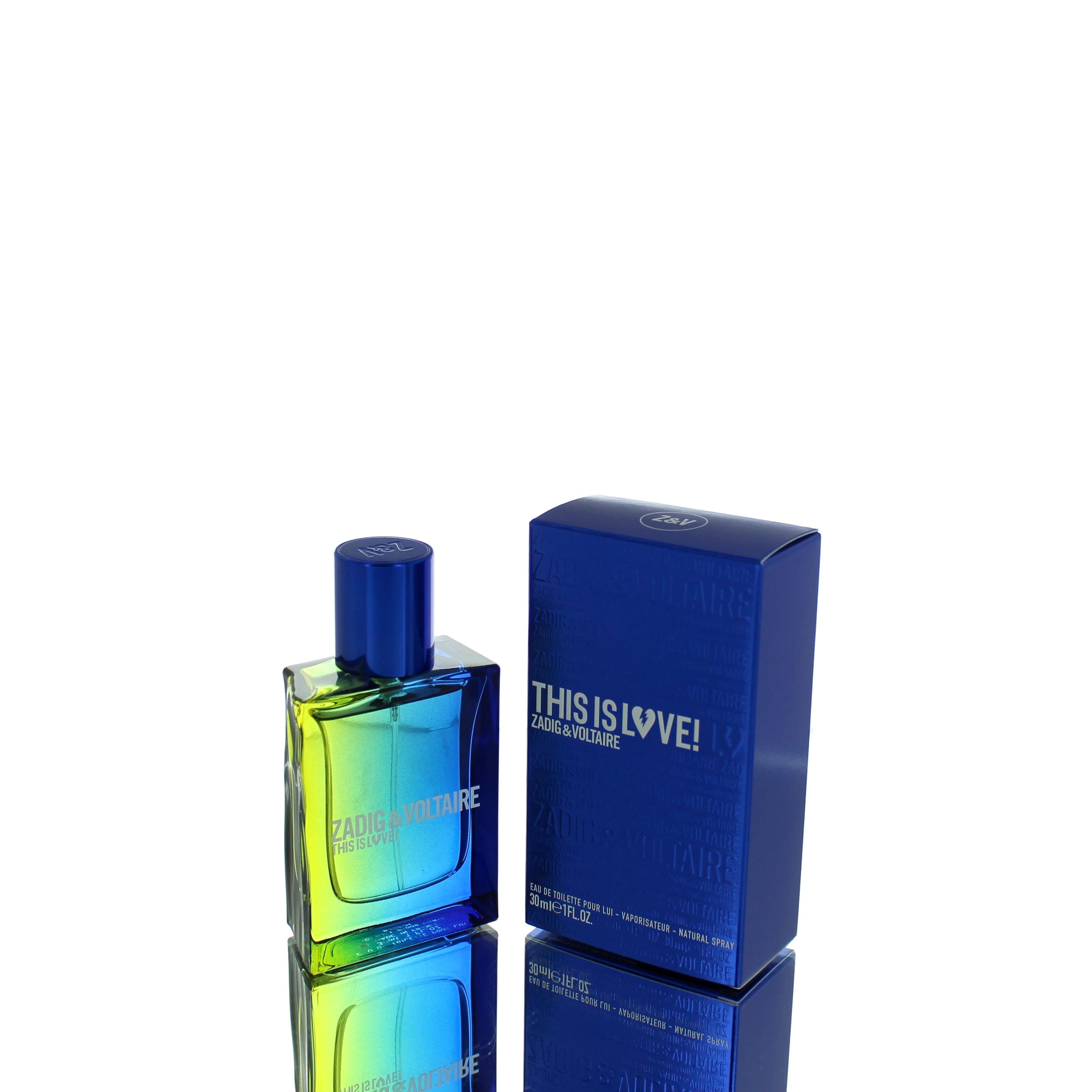 Zadig & Voltaire This Is Love Pour Lui EDT M 30ml Boxed **RARE**
