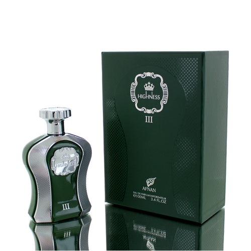 Afnan III His Highness Green EDP M 100ml Boxed **RARE**