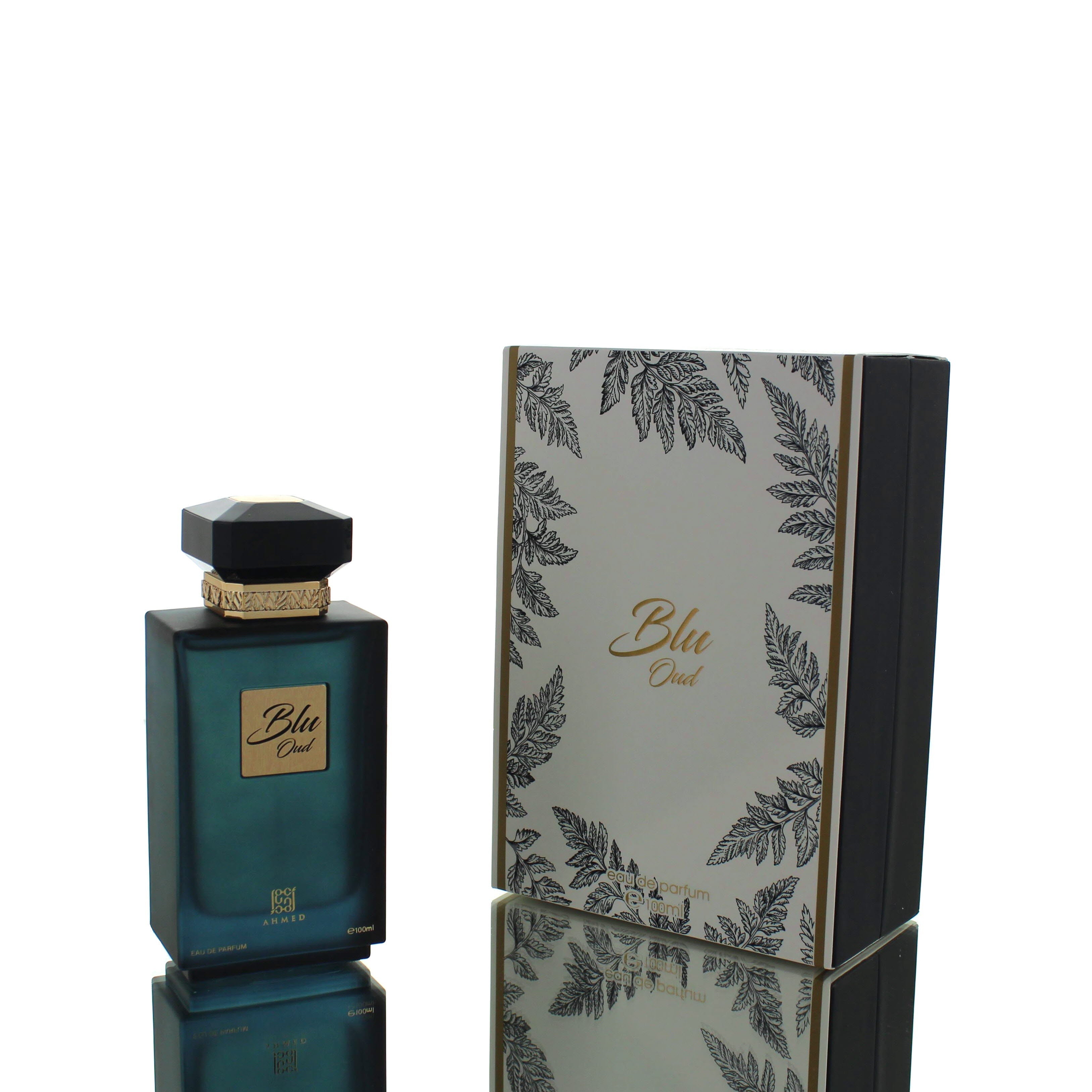 Ahmed Al Maghribi Blu Oud EDP M 100ml boxed