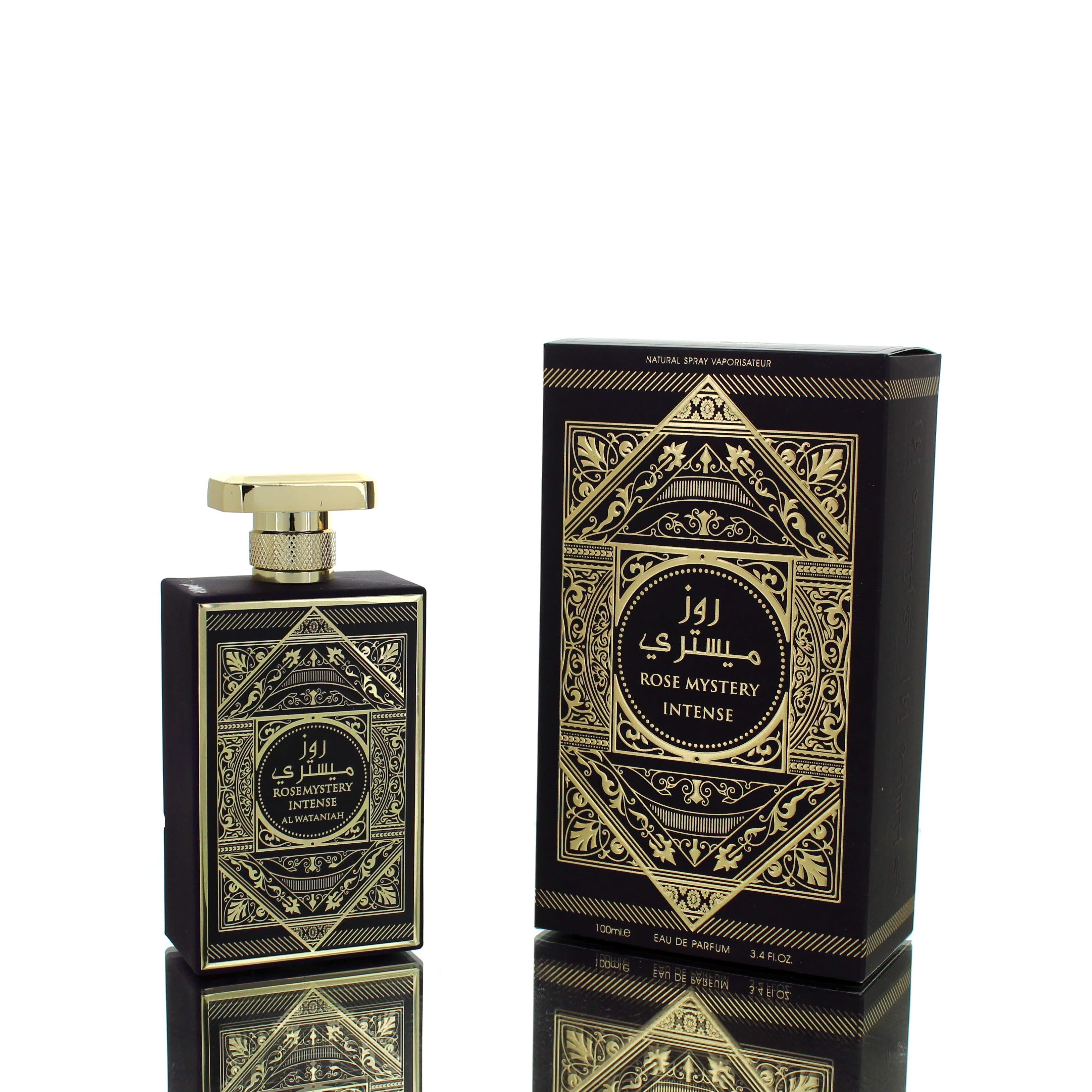 Al Wataniah Rose Mystery Intense EDP M 100ml Boxed **RARE**