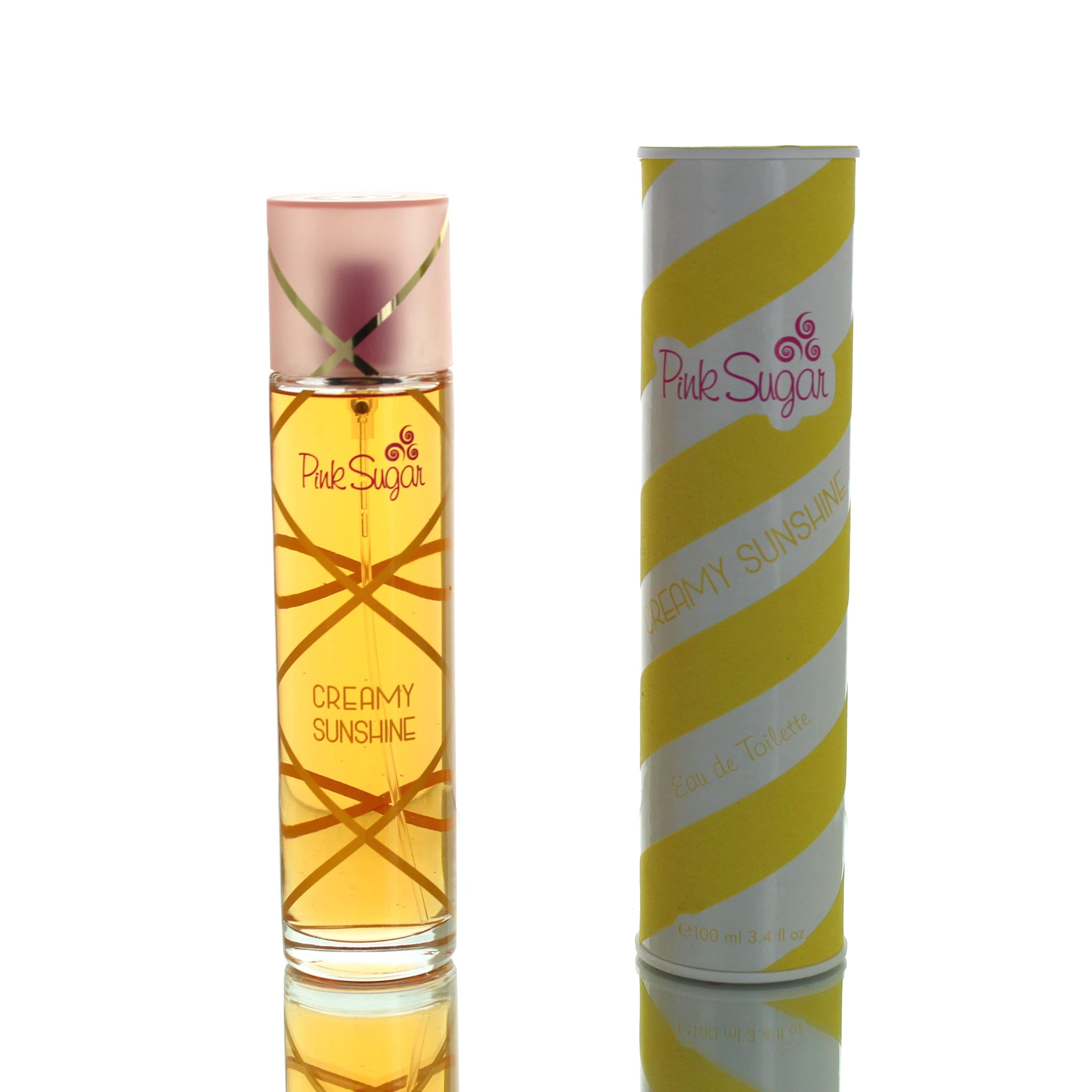 Aquolina Pink Sugar Creamy Sunshine EDT W 100ml Spray Boxed **RARE**