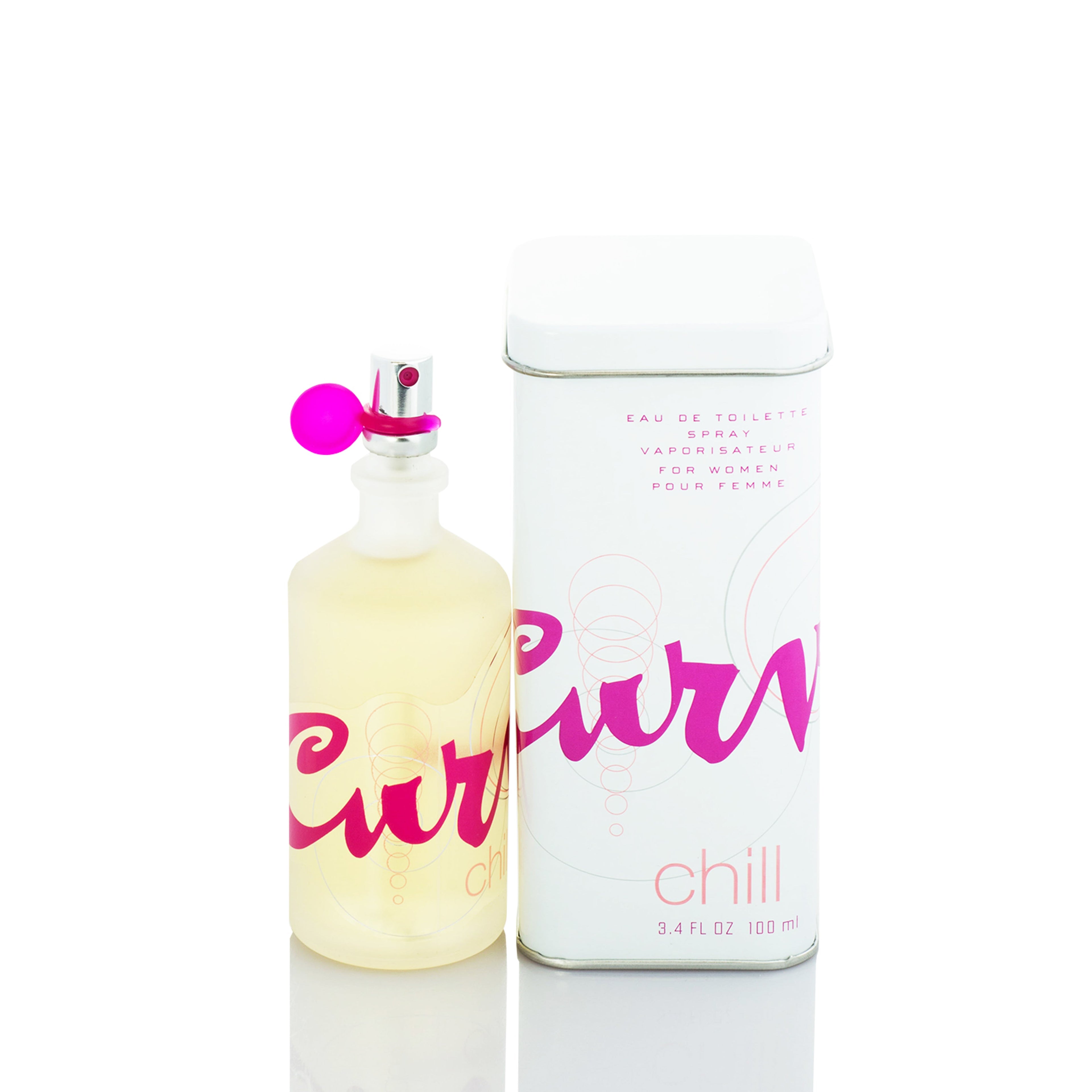 Curve Chill by Claiborne EDT W 100ml Boxed