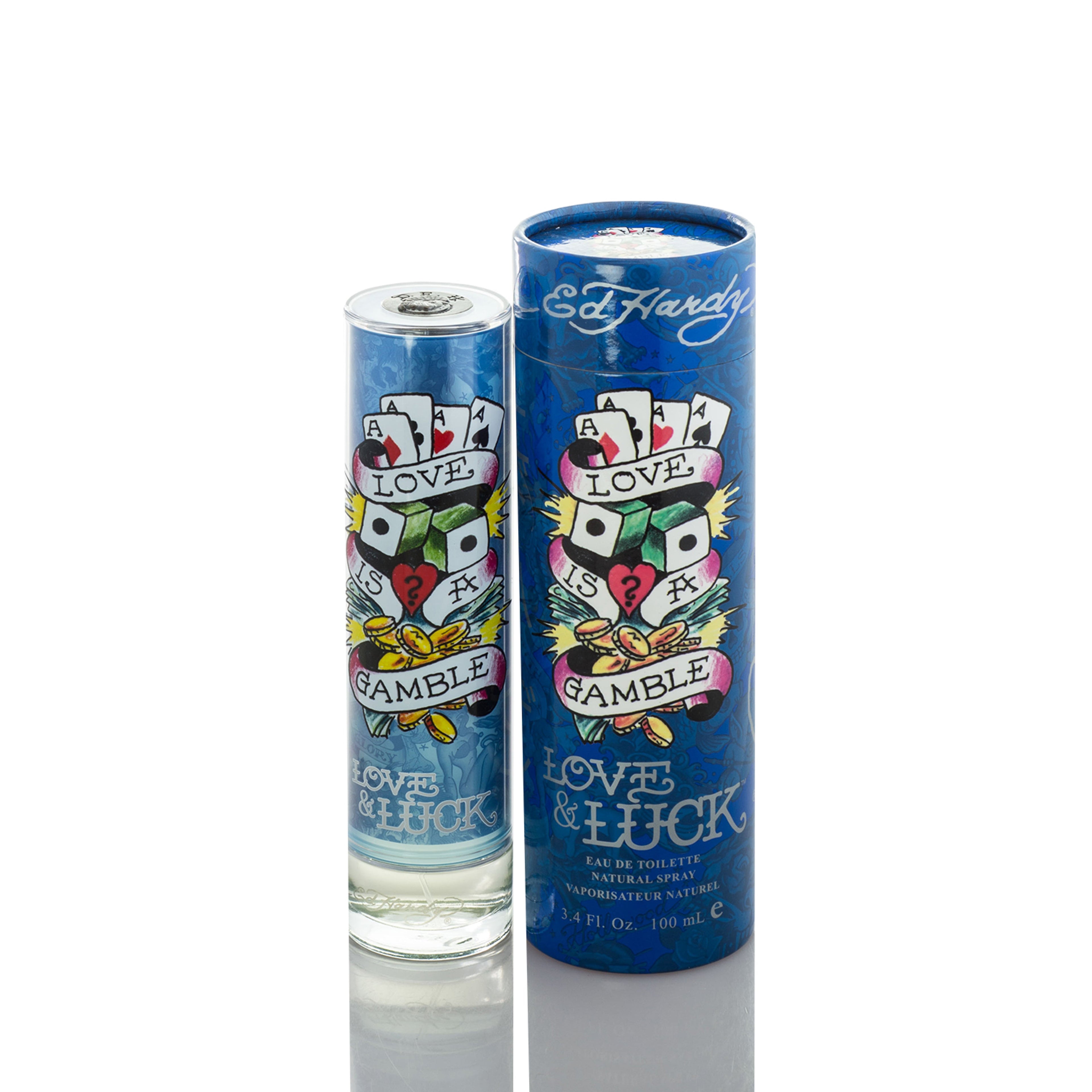 Ed Hardy Love & Luck EDT M 100Ml Spray Boxed