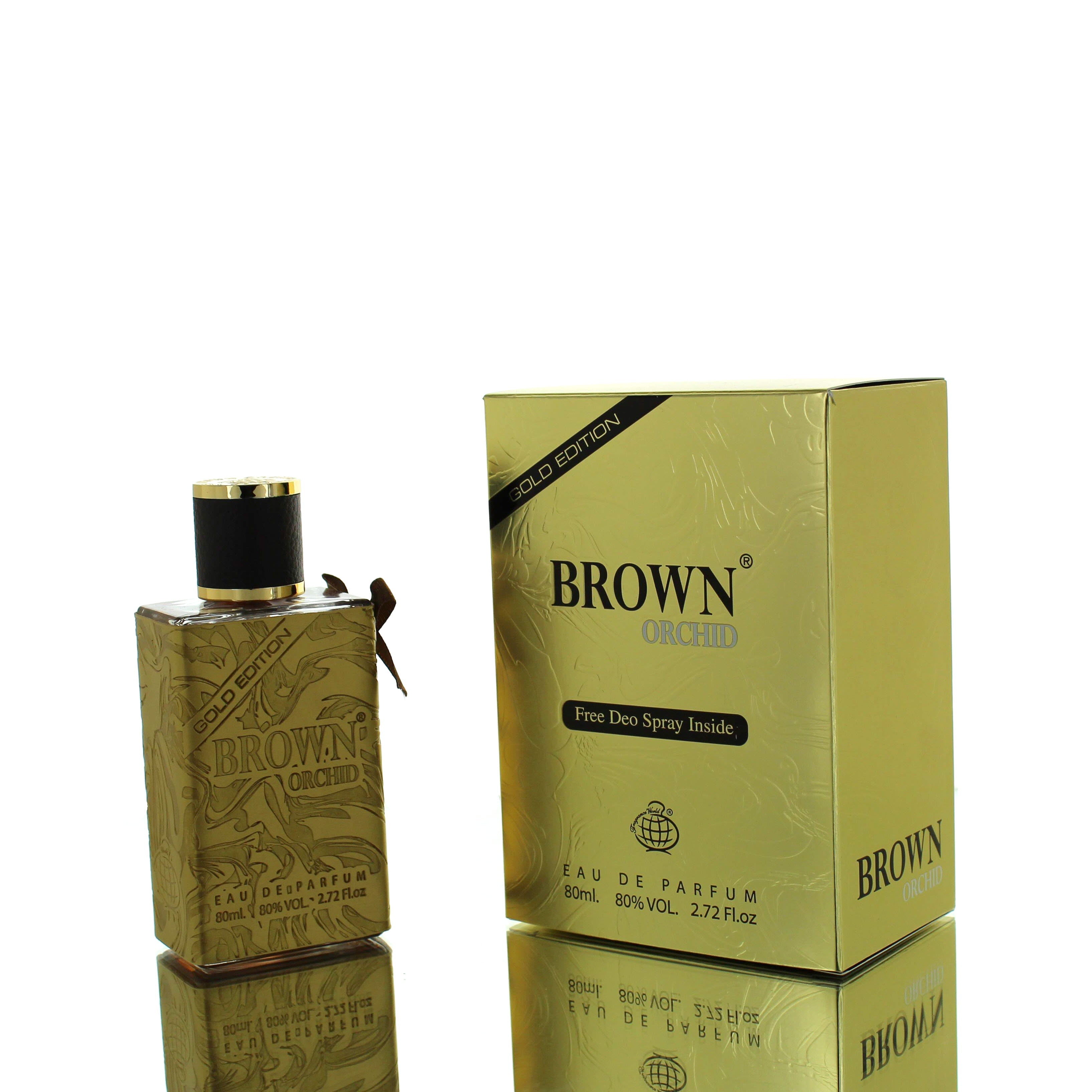 Fragrance World Brown Orchid Gold EDP M 100ml Boxed