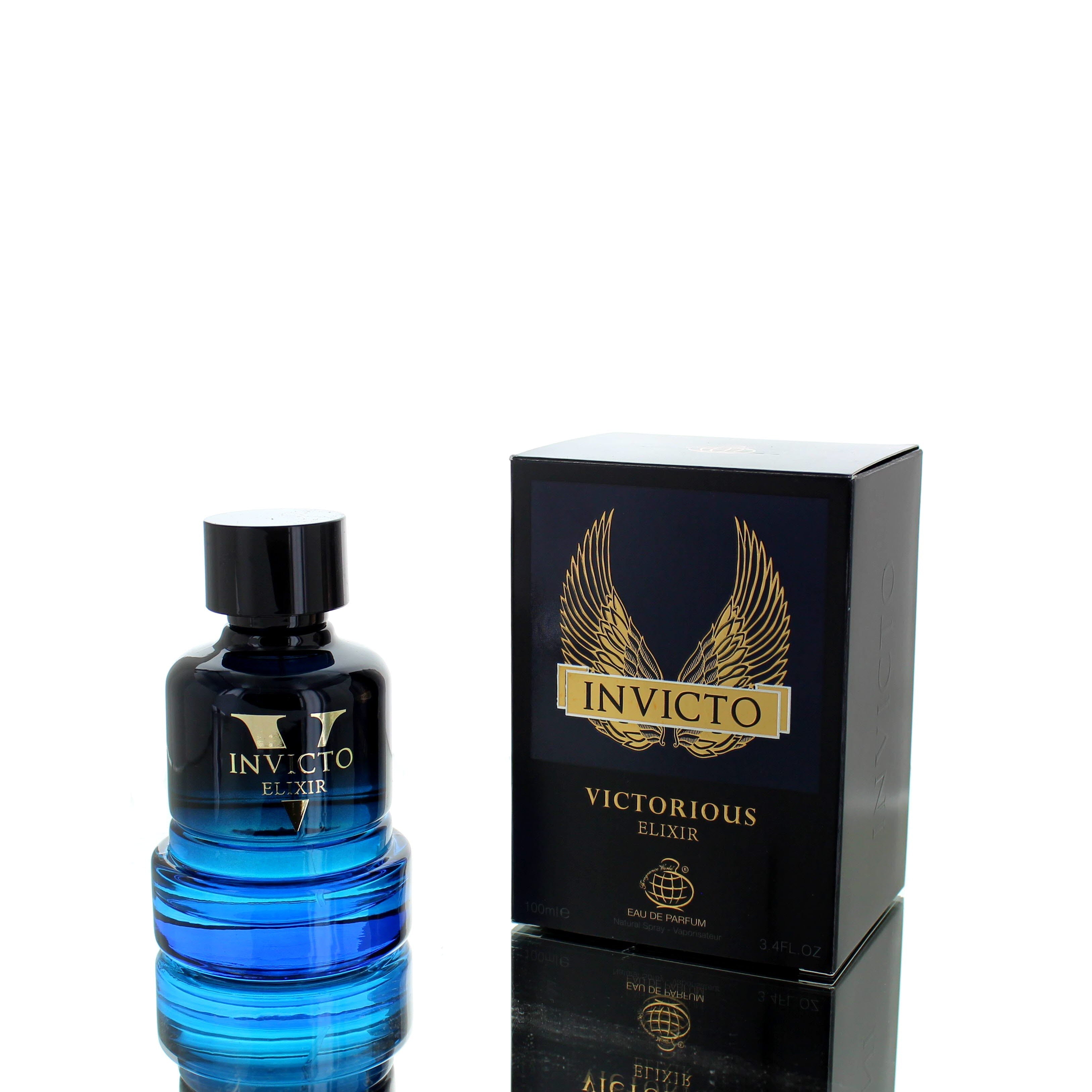 Fragrance World Invicto Victorious Elixer EDP M 100ml Boxed