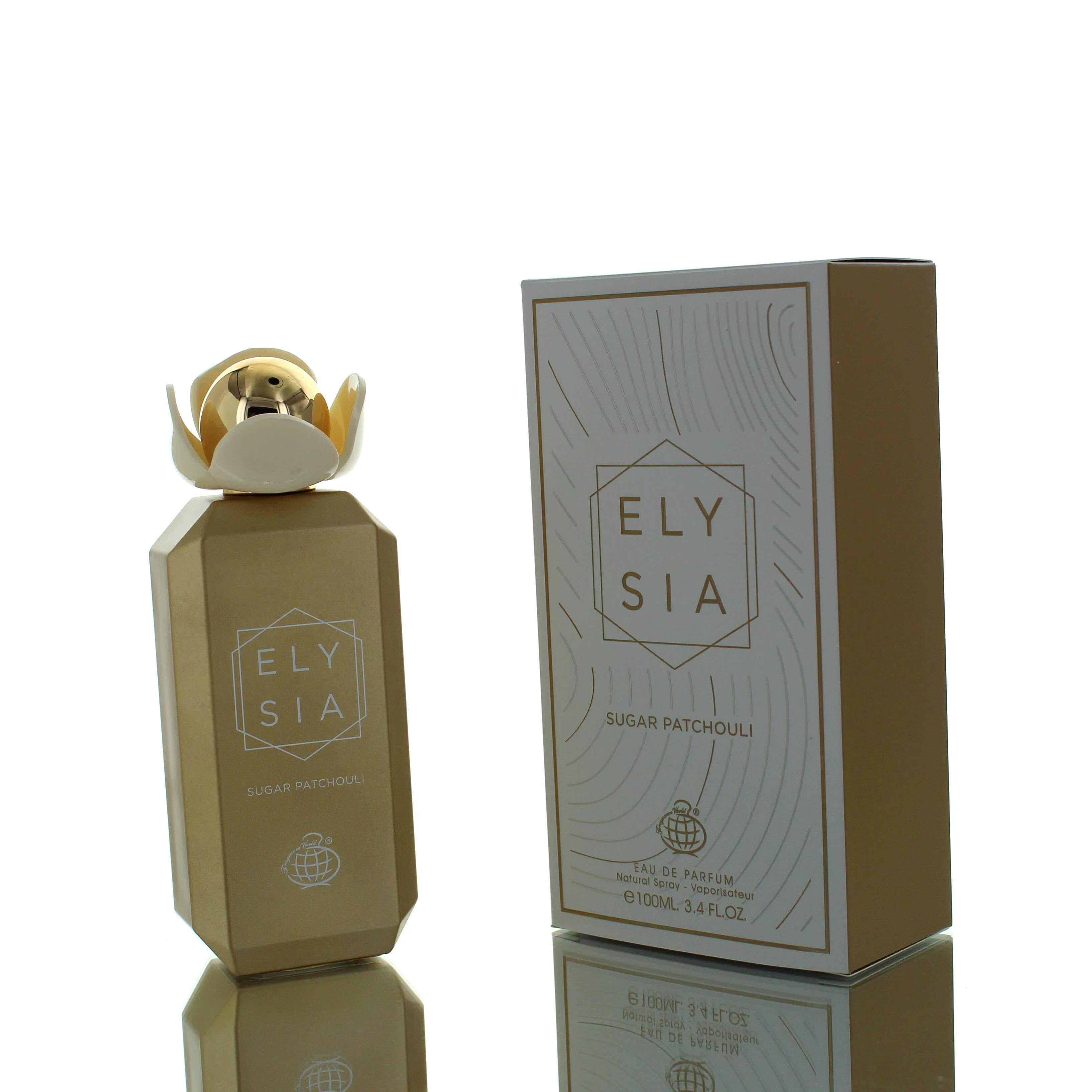 Fragrance World Elysia Sugar Patchouli EDP W 100ml Boxed