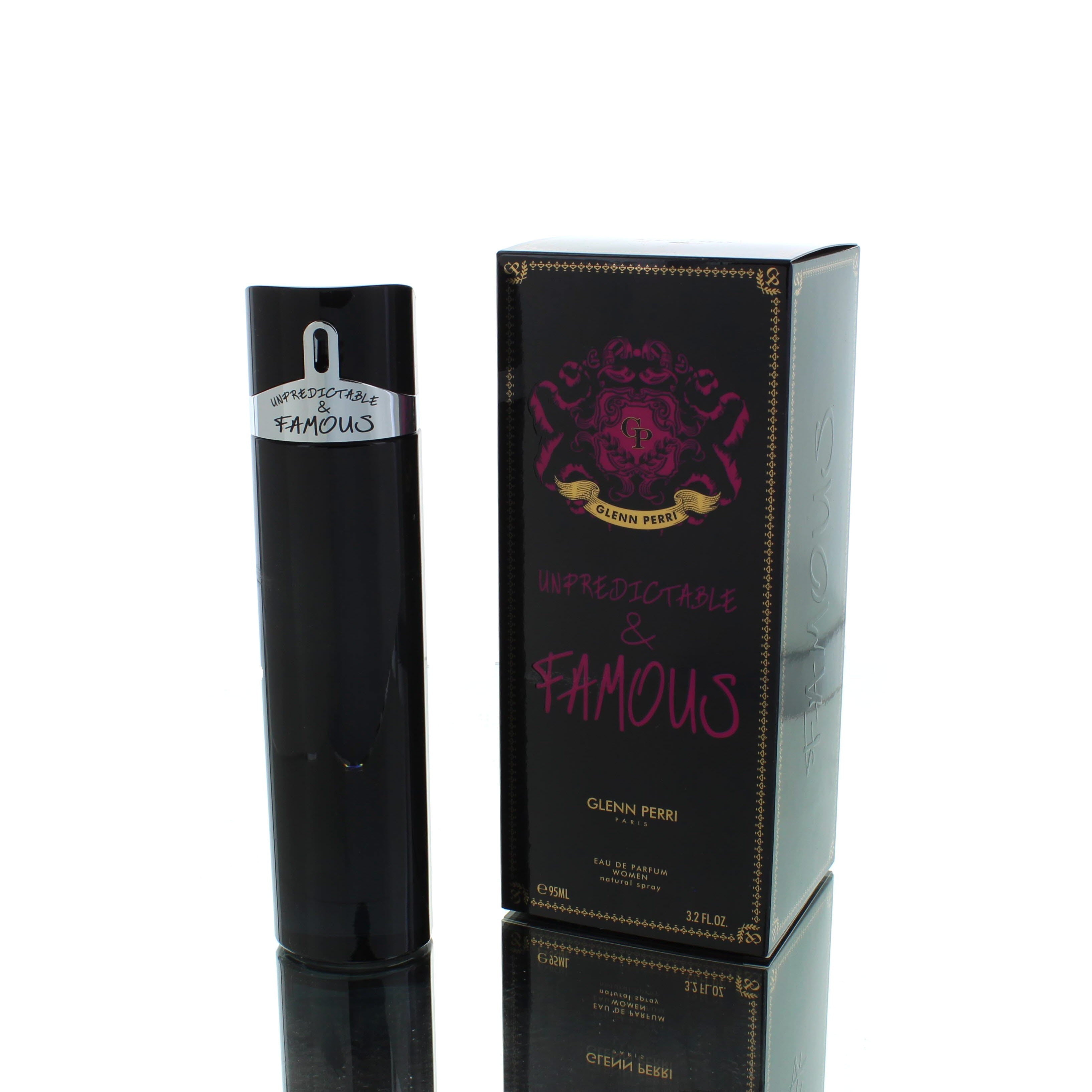 Glenn Perri Unpredictable & Famous EDP W 95ml Boxed **RARE**