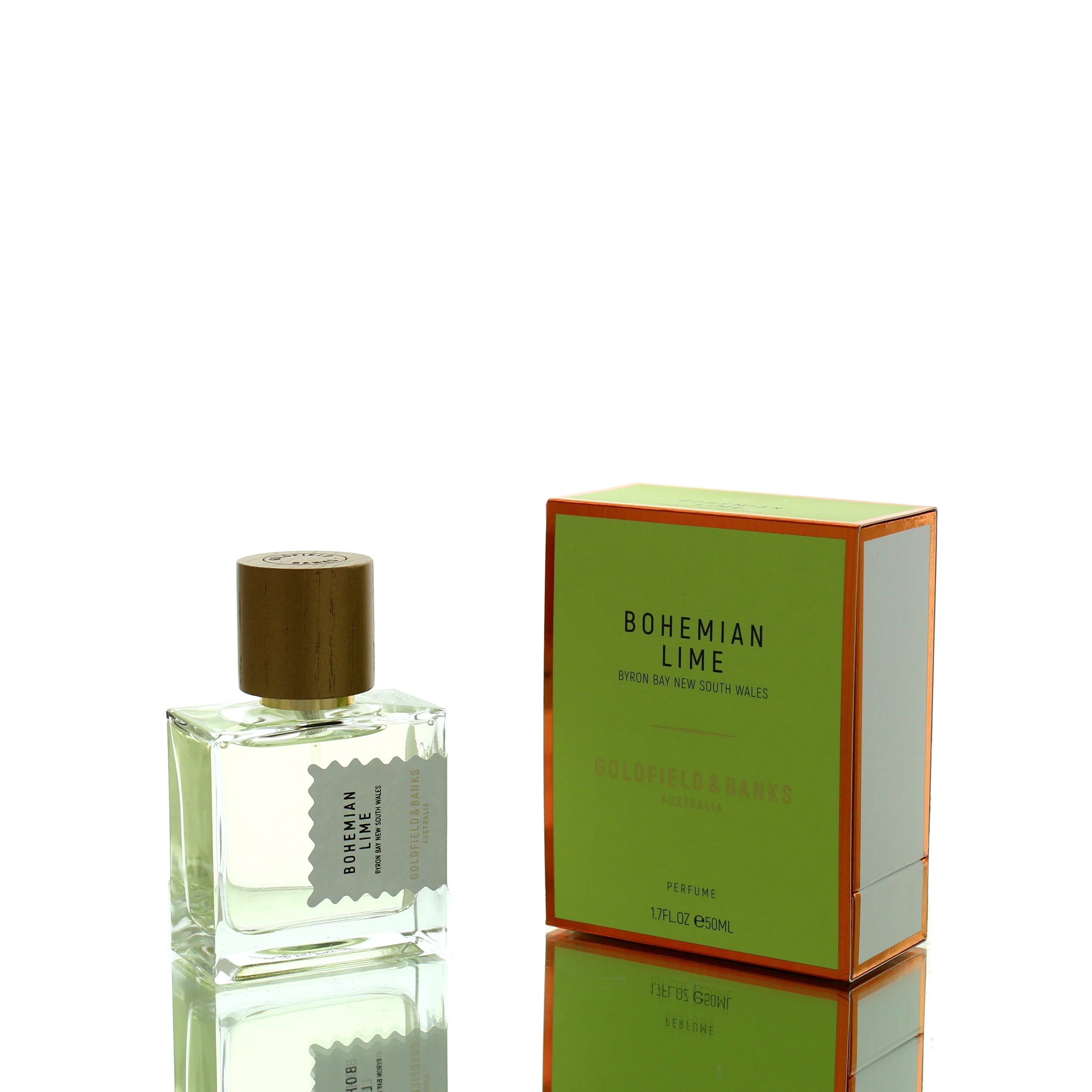Goldfield & Banks Bohemian Lime Perfume M 100ml Boxed **RARE**