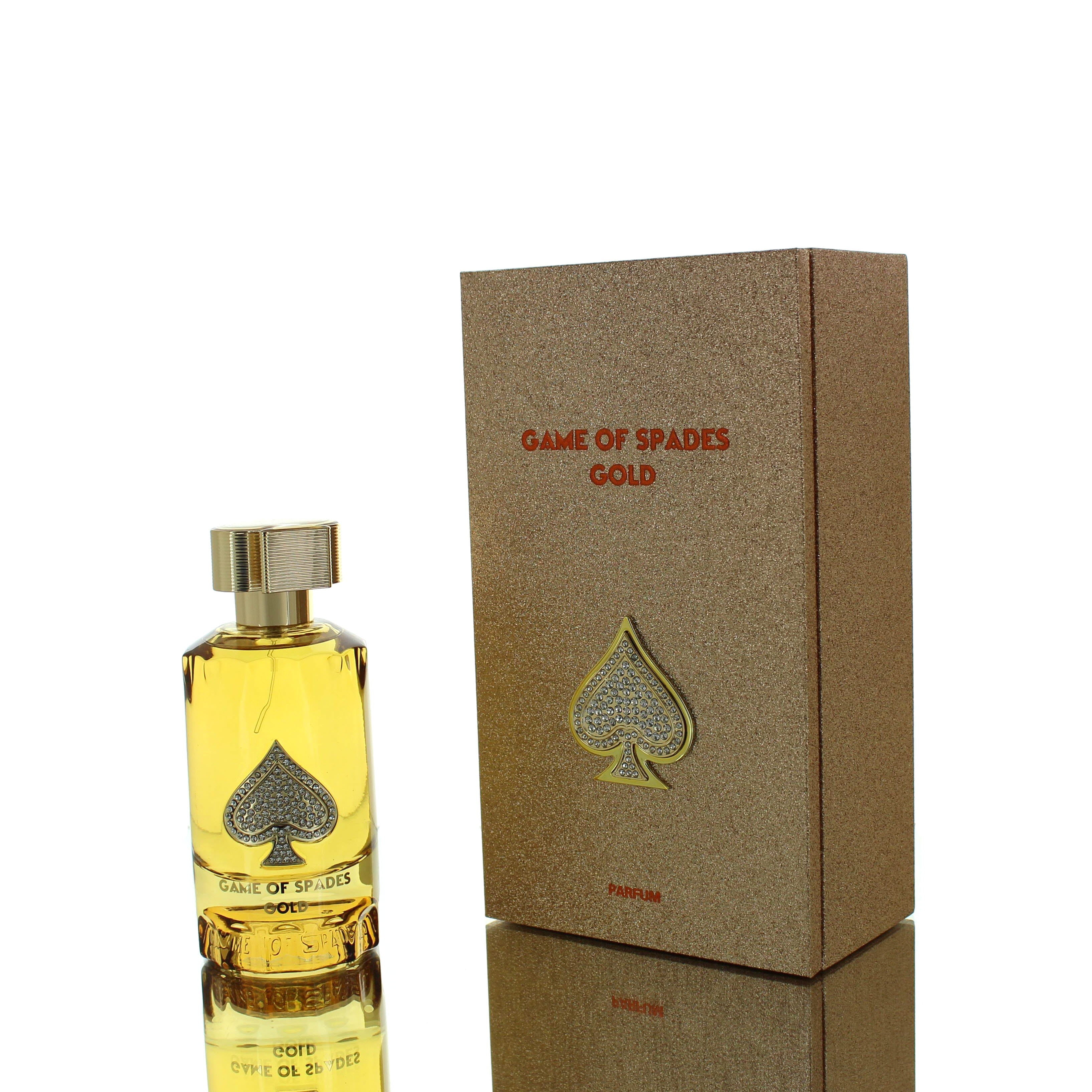 Jo Milano Game of Spades Gold Parfum M 90ml Boxed