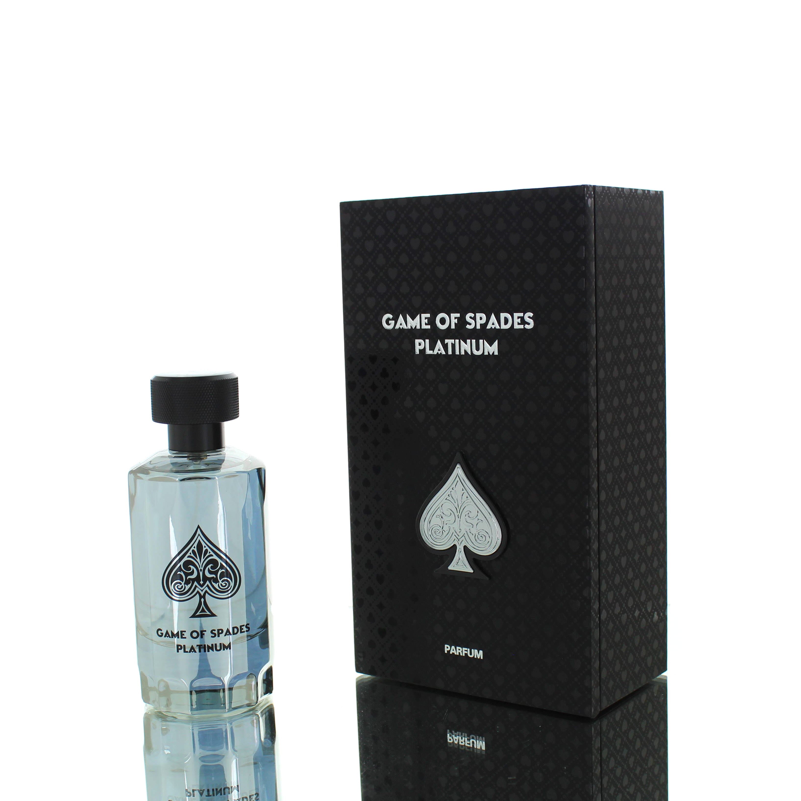 Jo Milano Game of Spades Platinum Parfum M 100ml Boxed