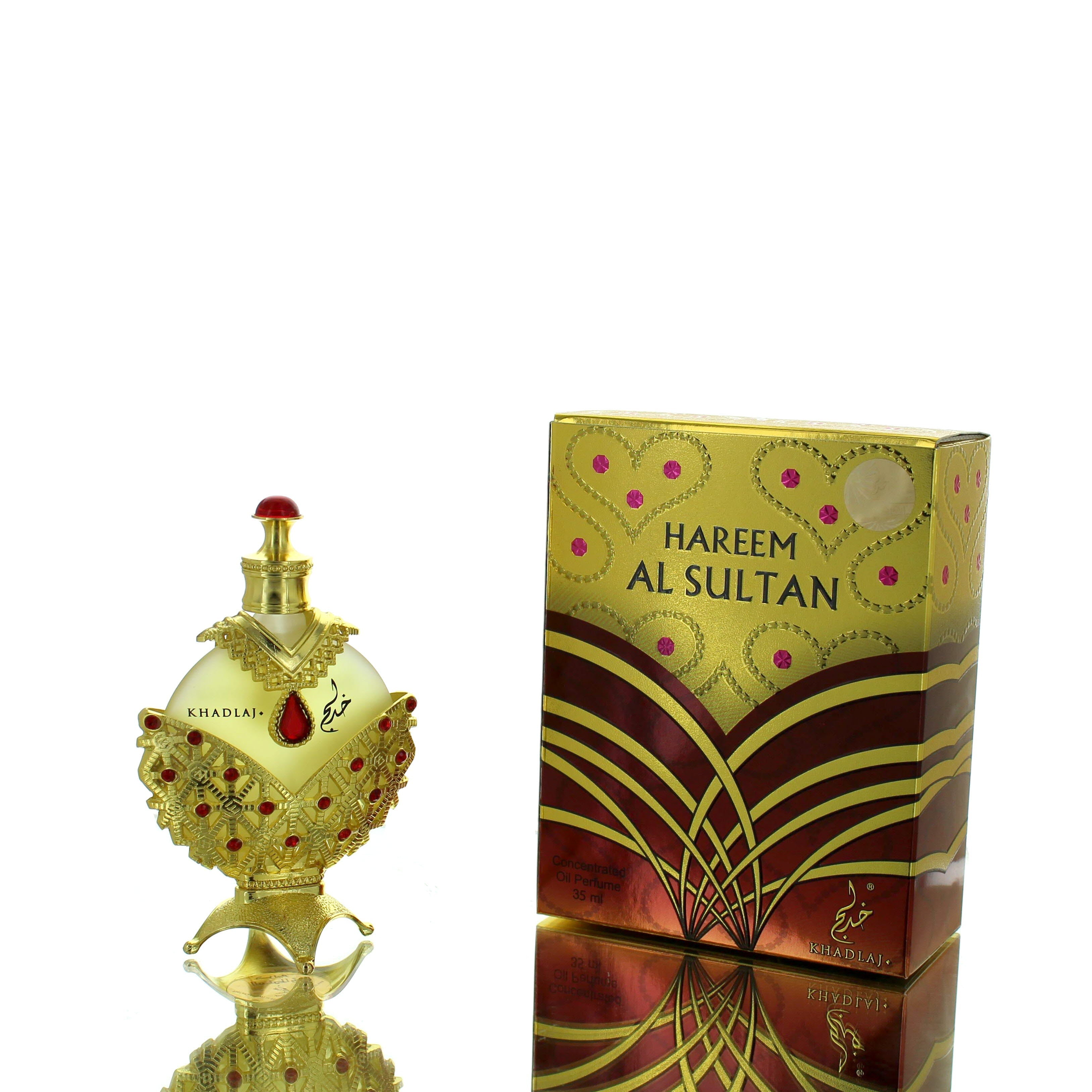 Khadlaj Hareem Al Sultan Gold Concentrated Perfume Oil EDP W 34ml Boxed **RARE**