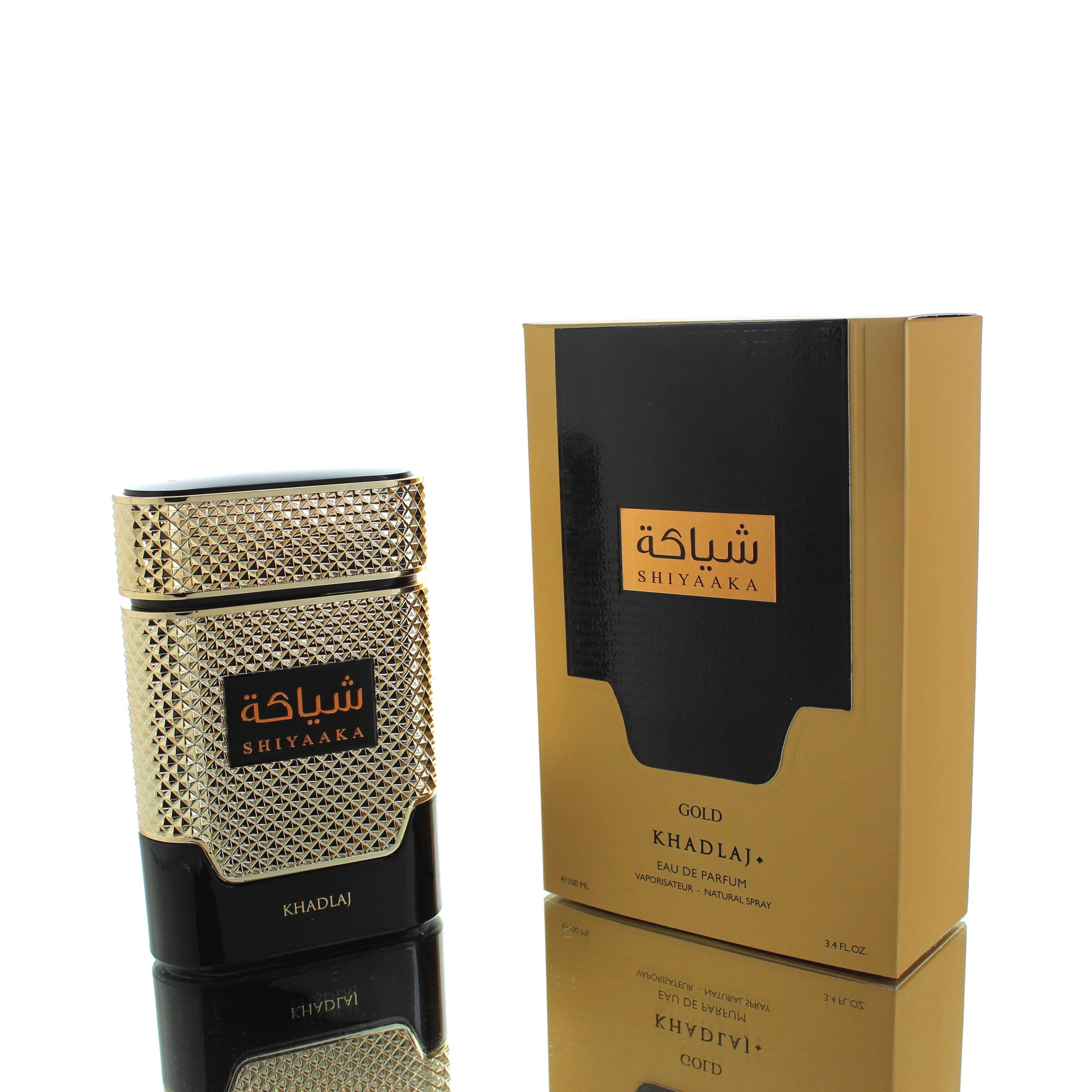 Khadlaj Shiyaaka Gold (Black With Gold) EDP W 100ml Boxed **RARE**