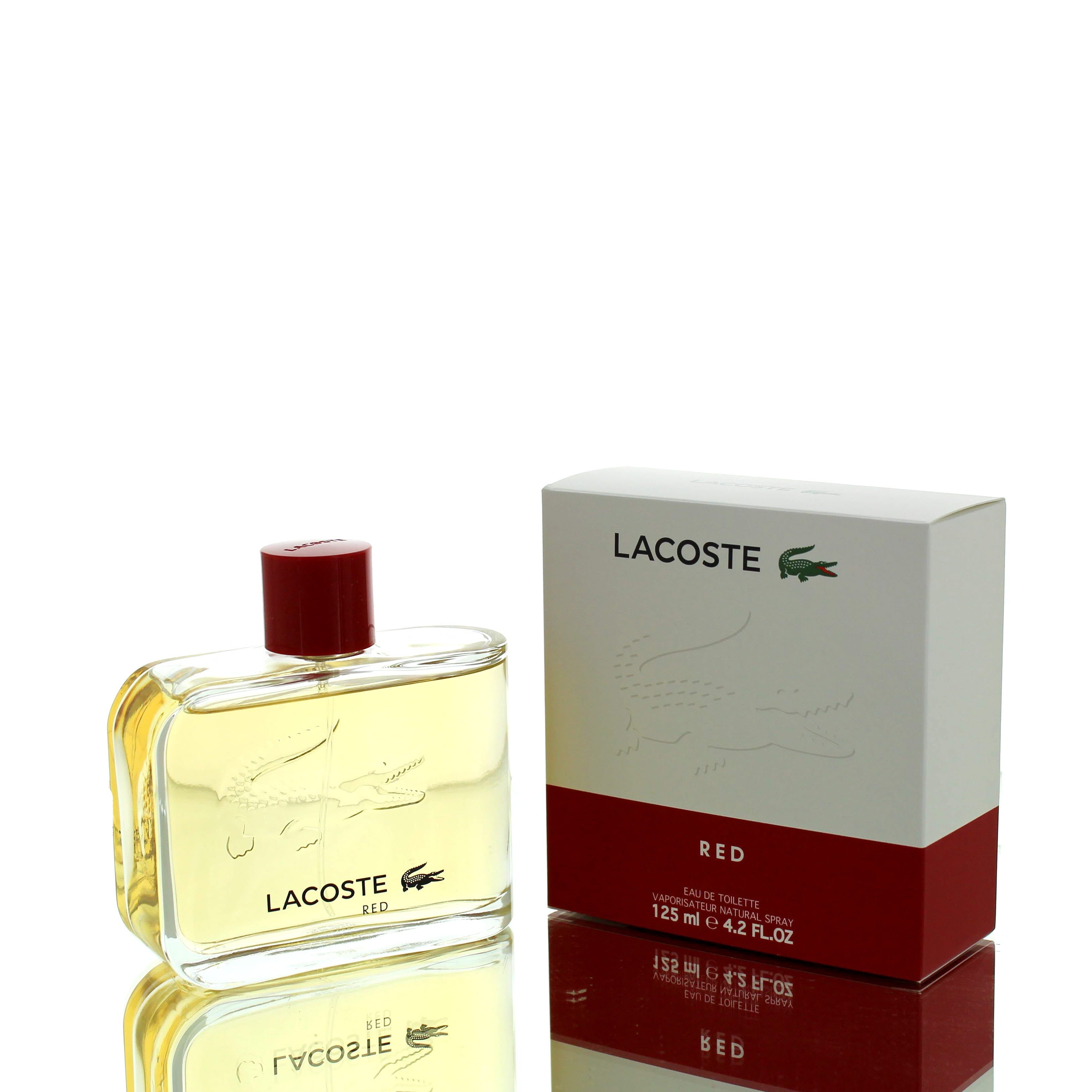 Lacoste Red M 125Ml Boxed (No cello)