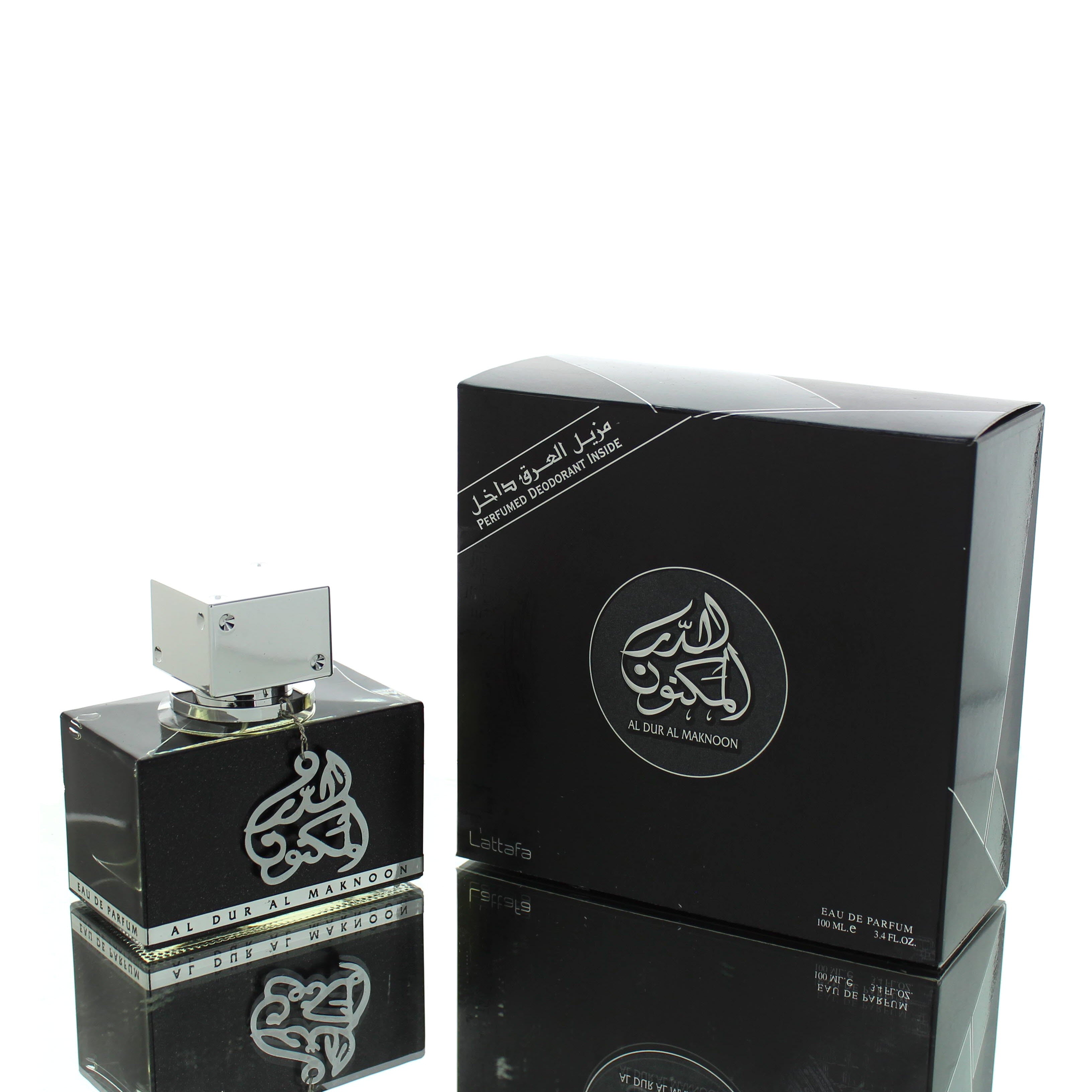 Lattafa Al Dur Al Maknoon Silver M EDP 100ml Boxed **RARE**