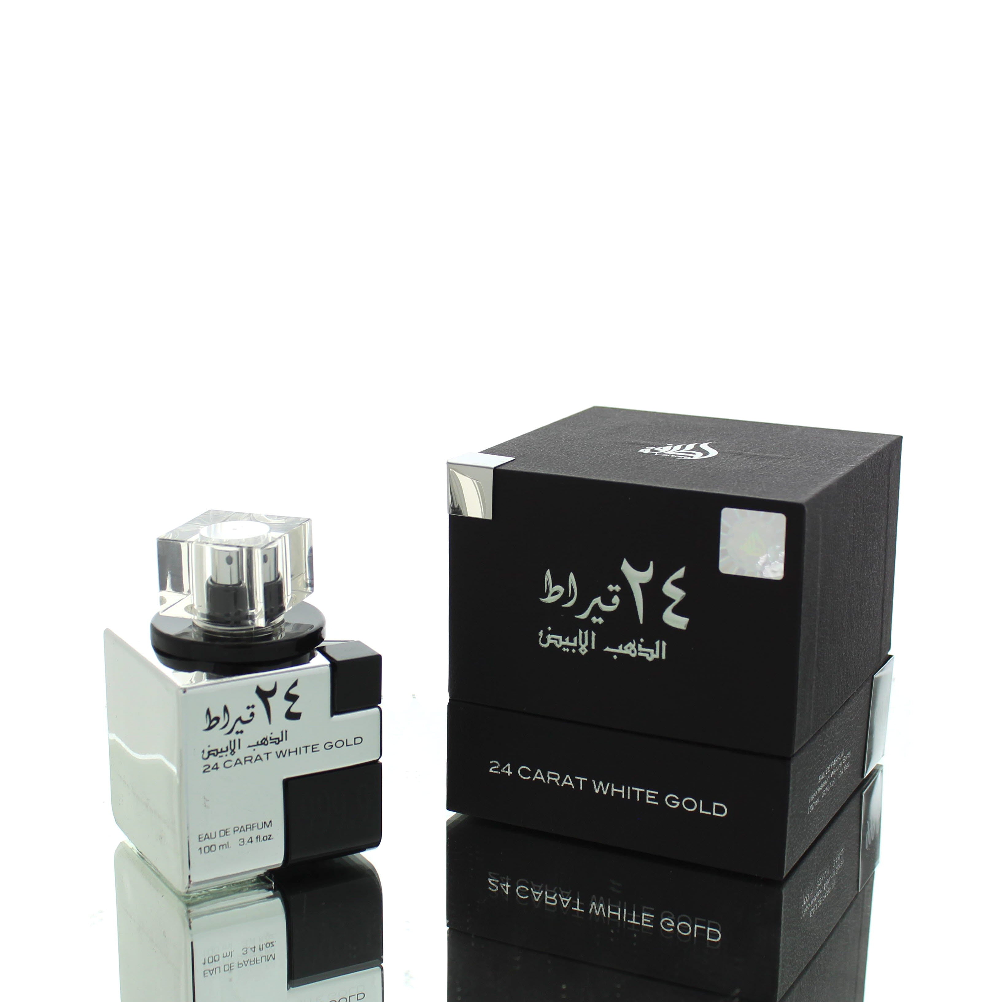 Lattafa 24 Carat  White Gold M EDP 100ml Boxed