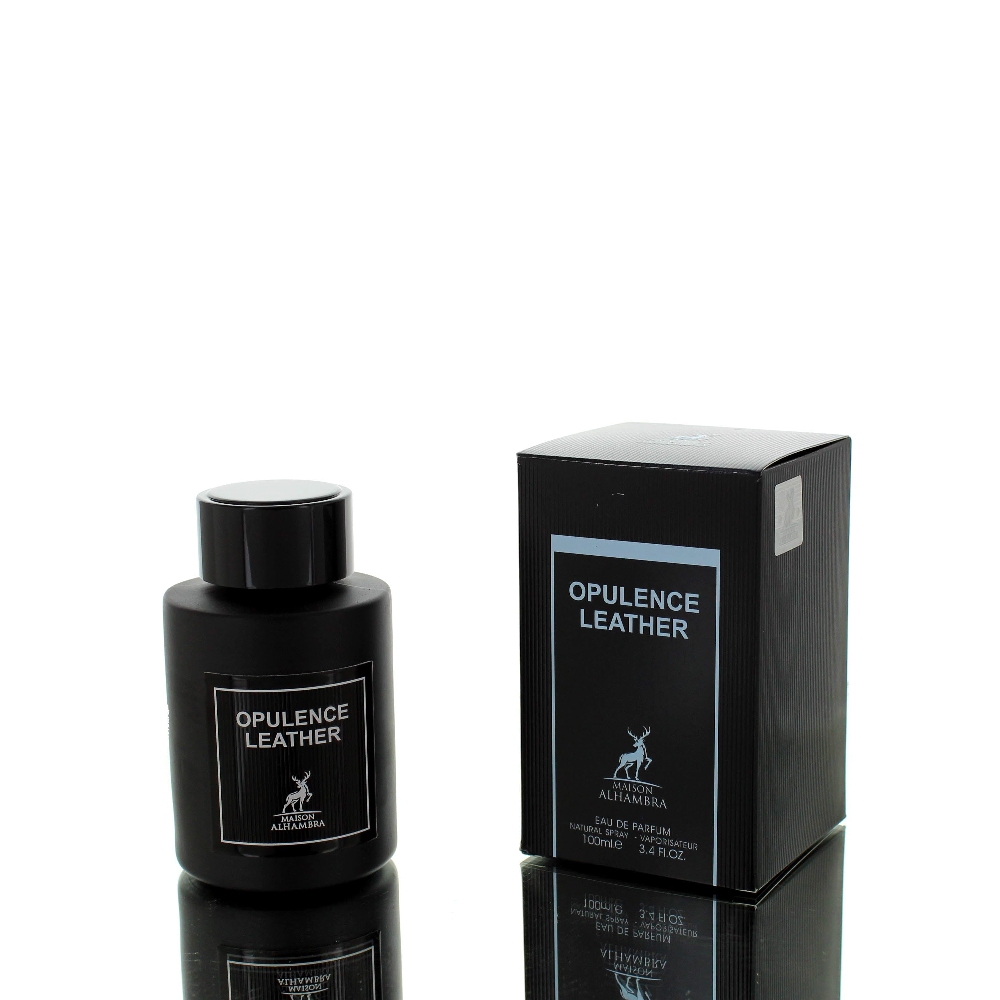 Lattafa Alhambra Opulence Leather (Formerly Amber Leather) EDP 100ml Boxed **RARE**