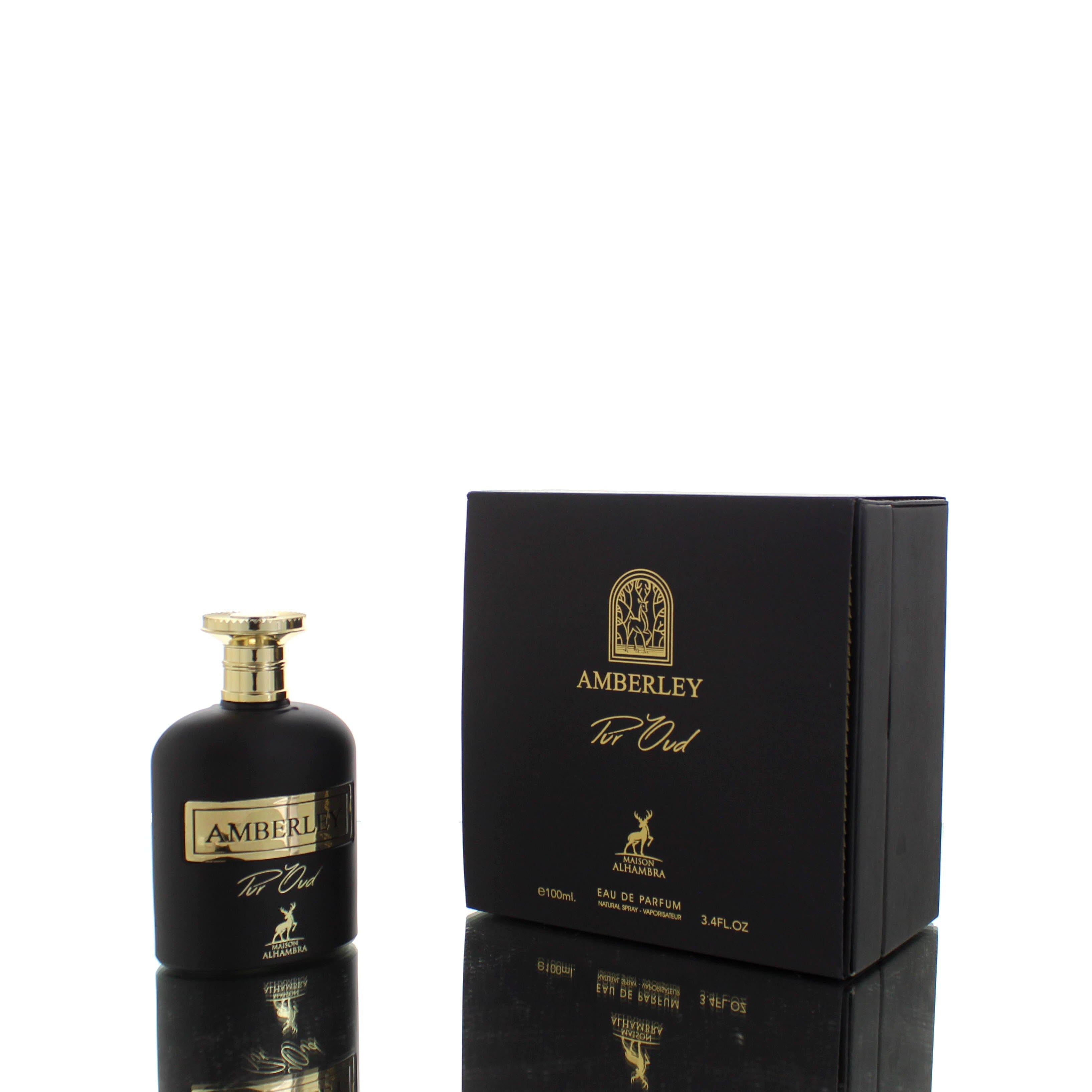 Lattafa Alhambra Amberley Pur Oud Edp 100ml Boxed