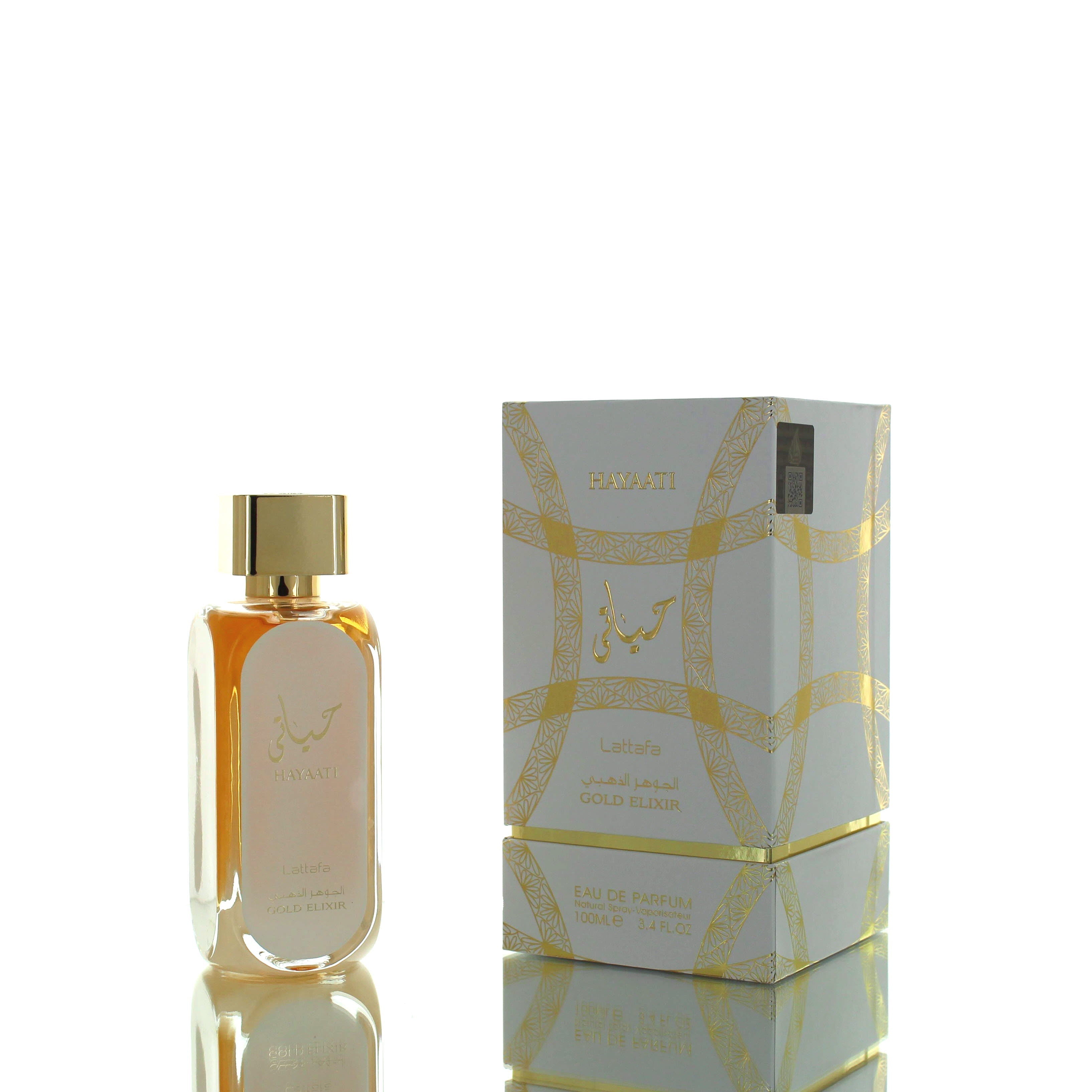 Lattafa Hayaati Gold Elixir EDP M 100ml Boxed