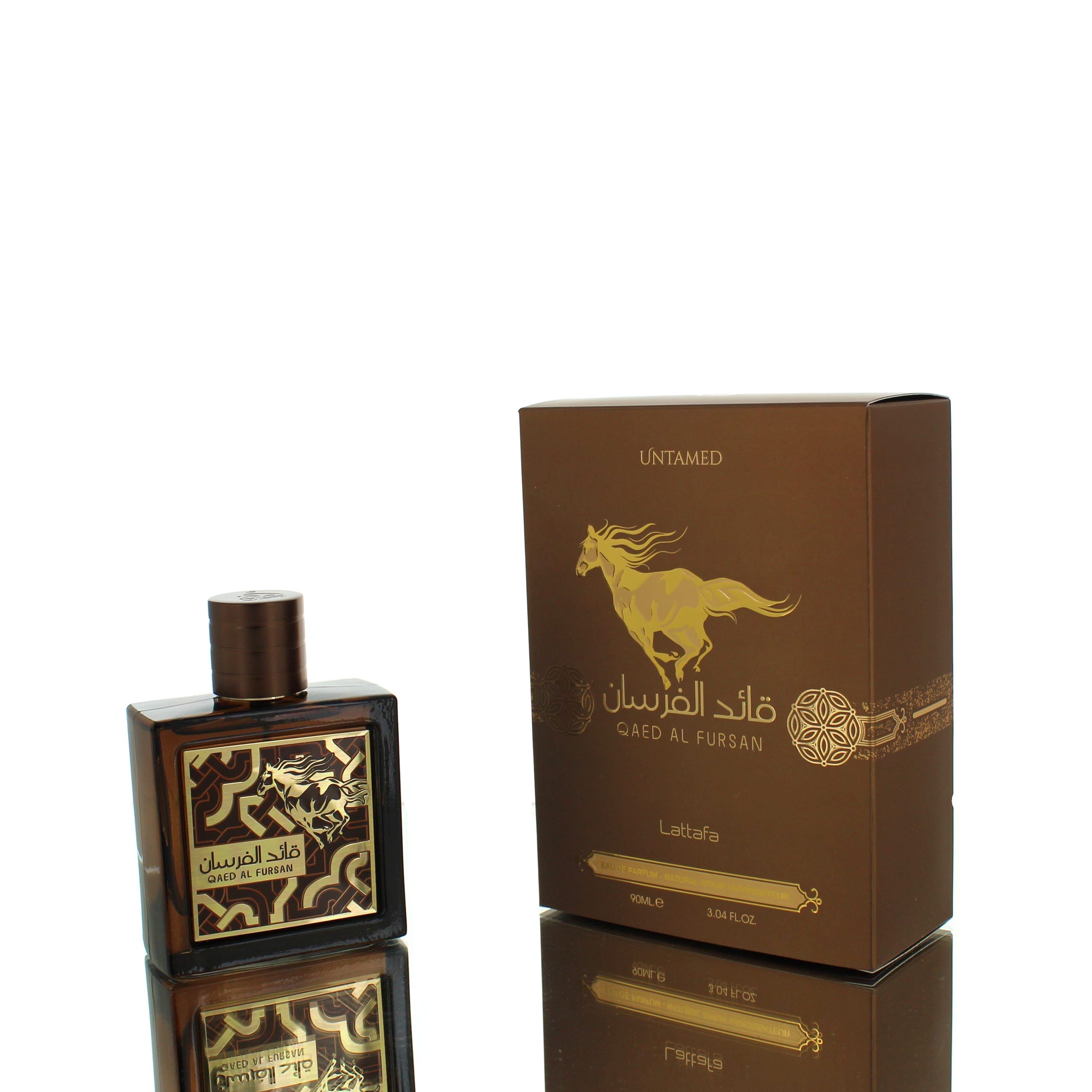 Lattafa Qaed Al Fursan Untamed EDP M 90ml Boxed