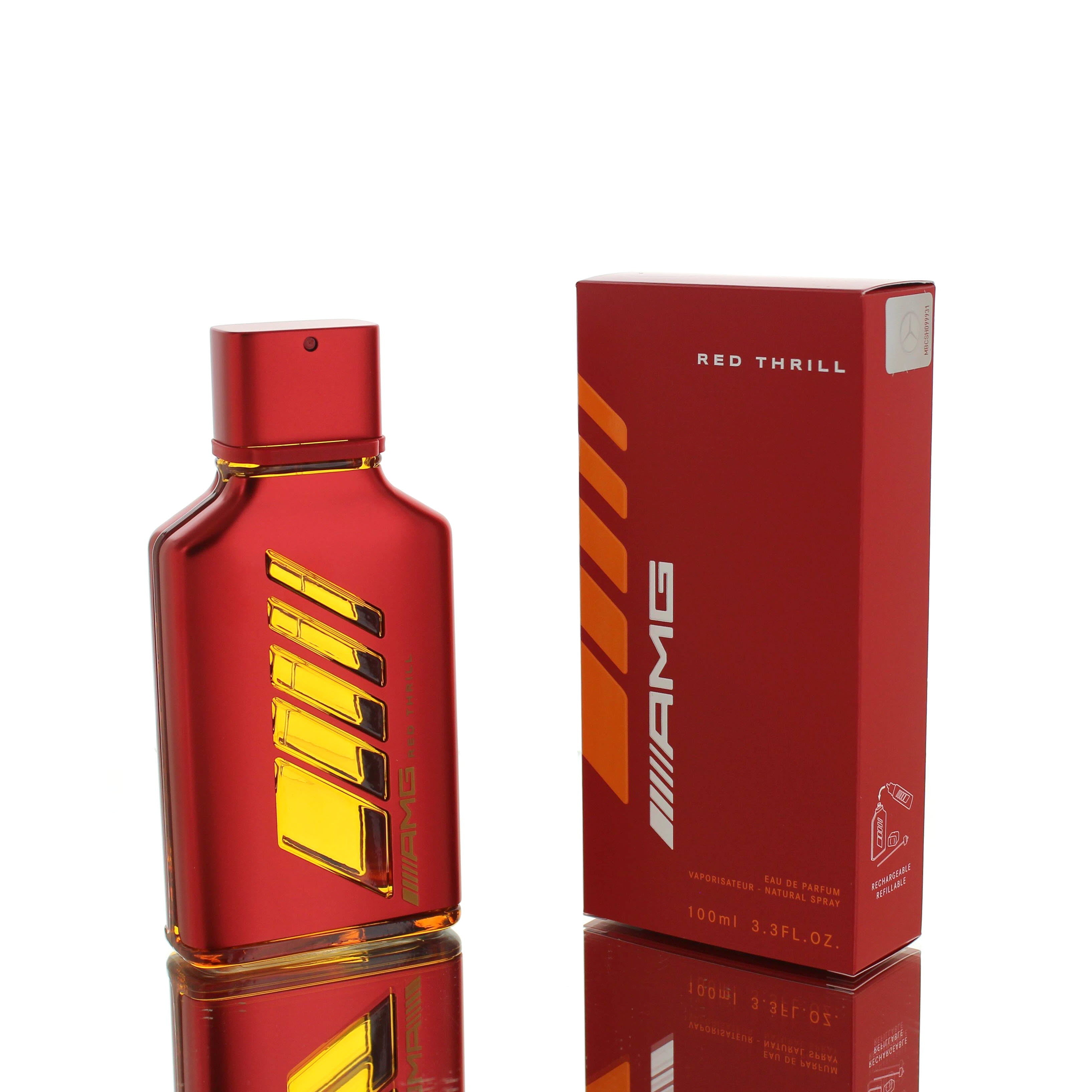 Mercedez Benz AMG Red Thrill EDP M 100ml Boxed **RARE**