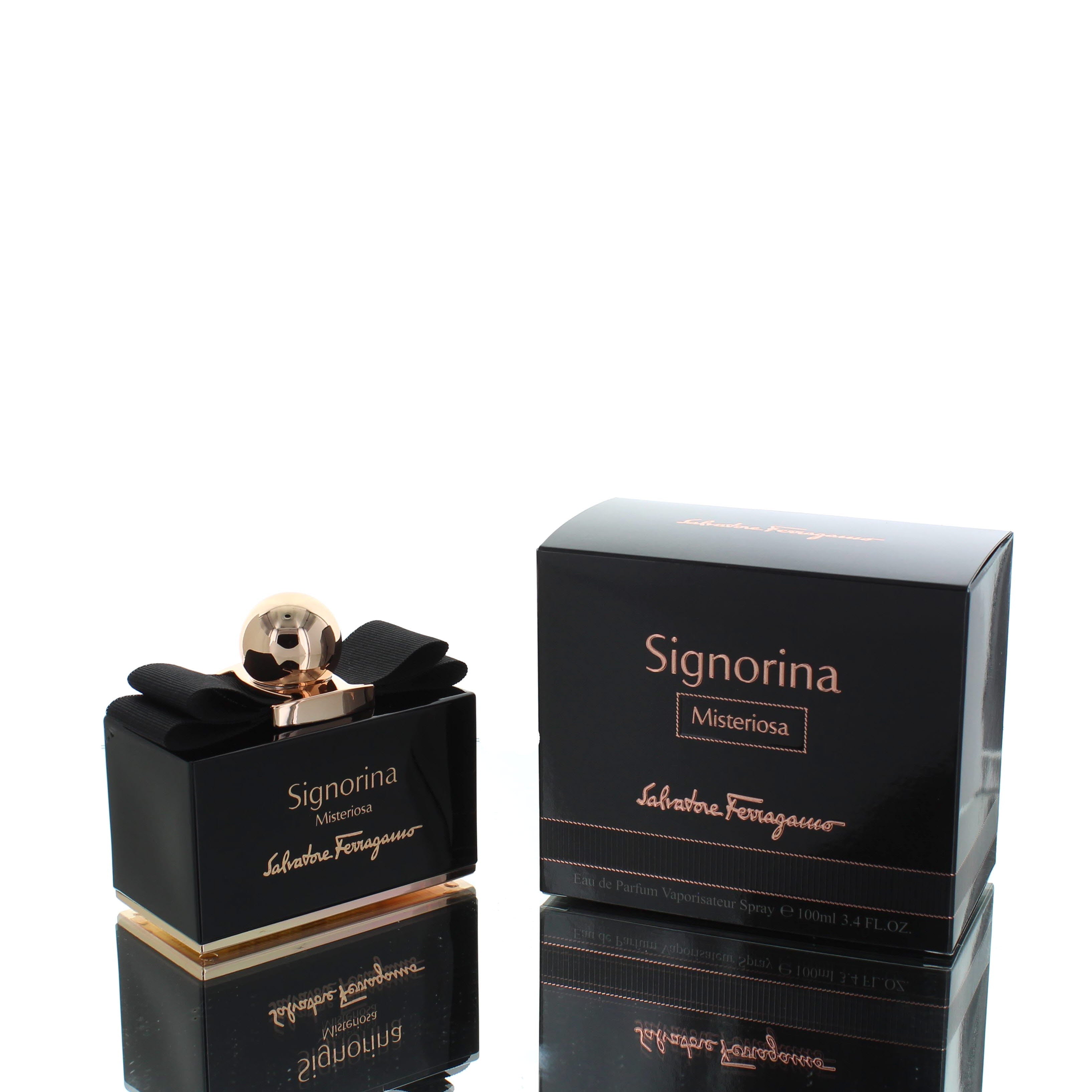 Set - Salvatore Ferragamo Signorina Misteriosa EDP W 100Ml Gift Set