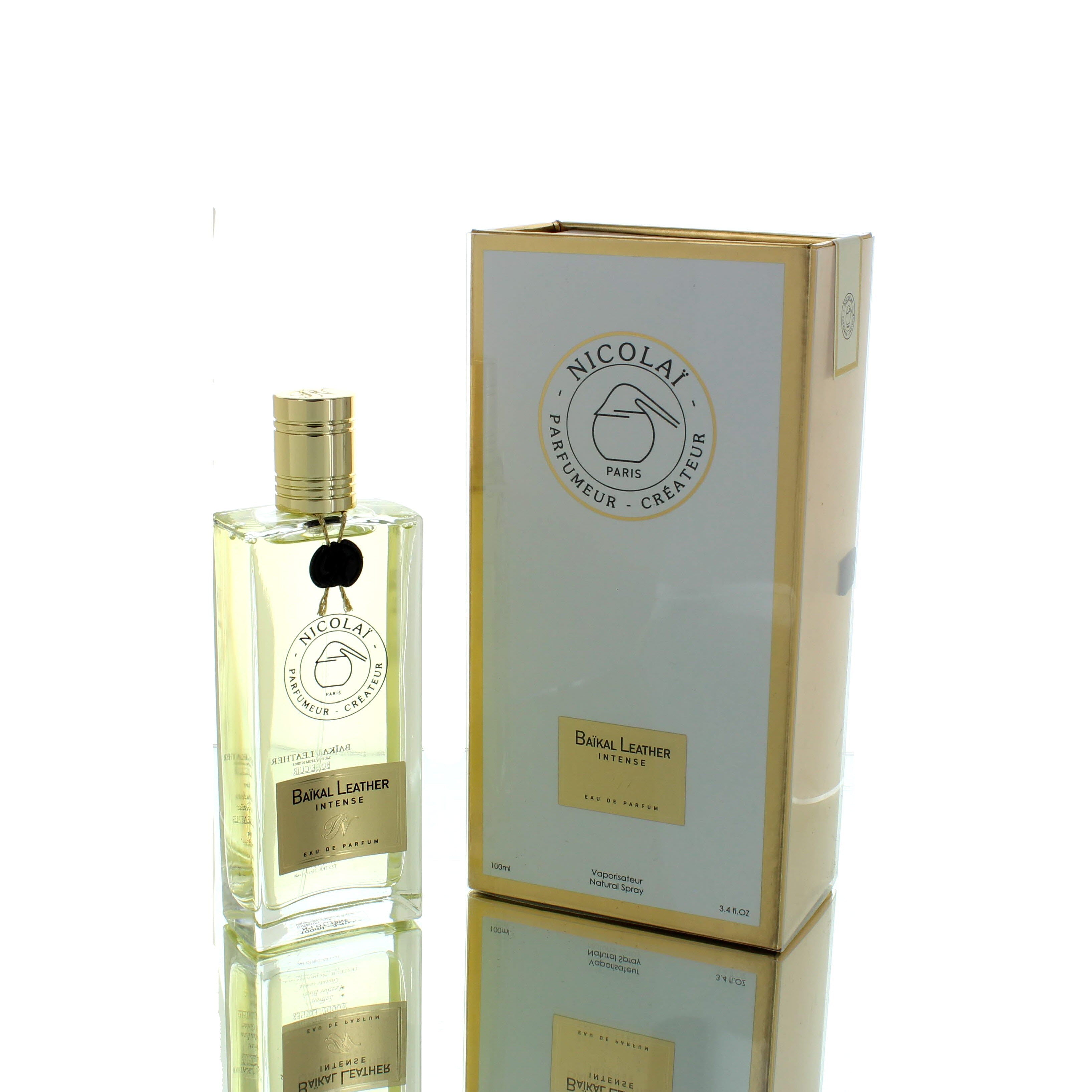 Parfums De Nicolai Baikal Leather Intense EDP M 100ml Boxed **RARE**