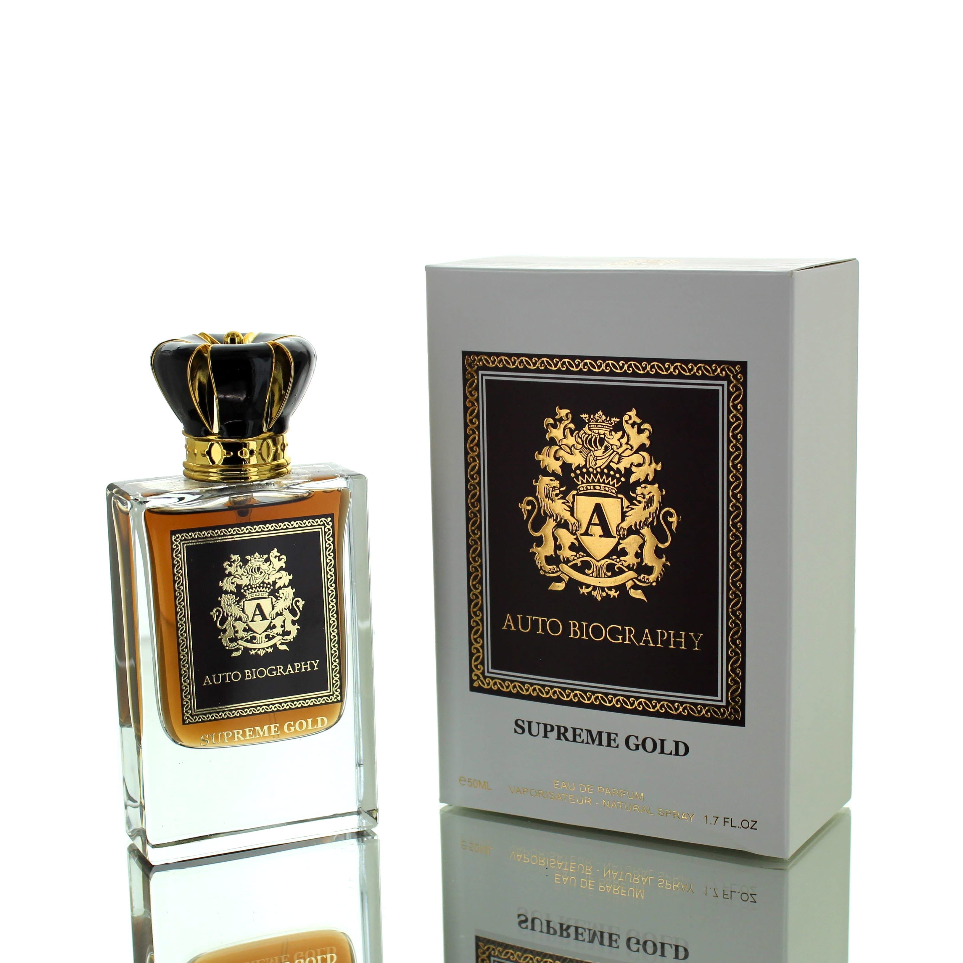 Paris Corner Supreme Gold Autobiography M 50ml Boxed